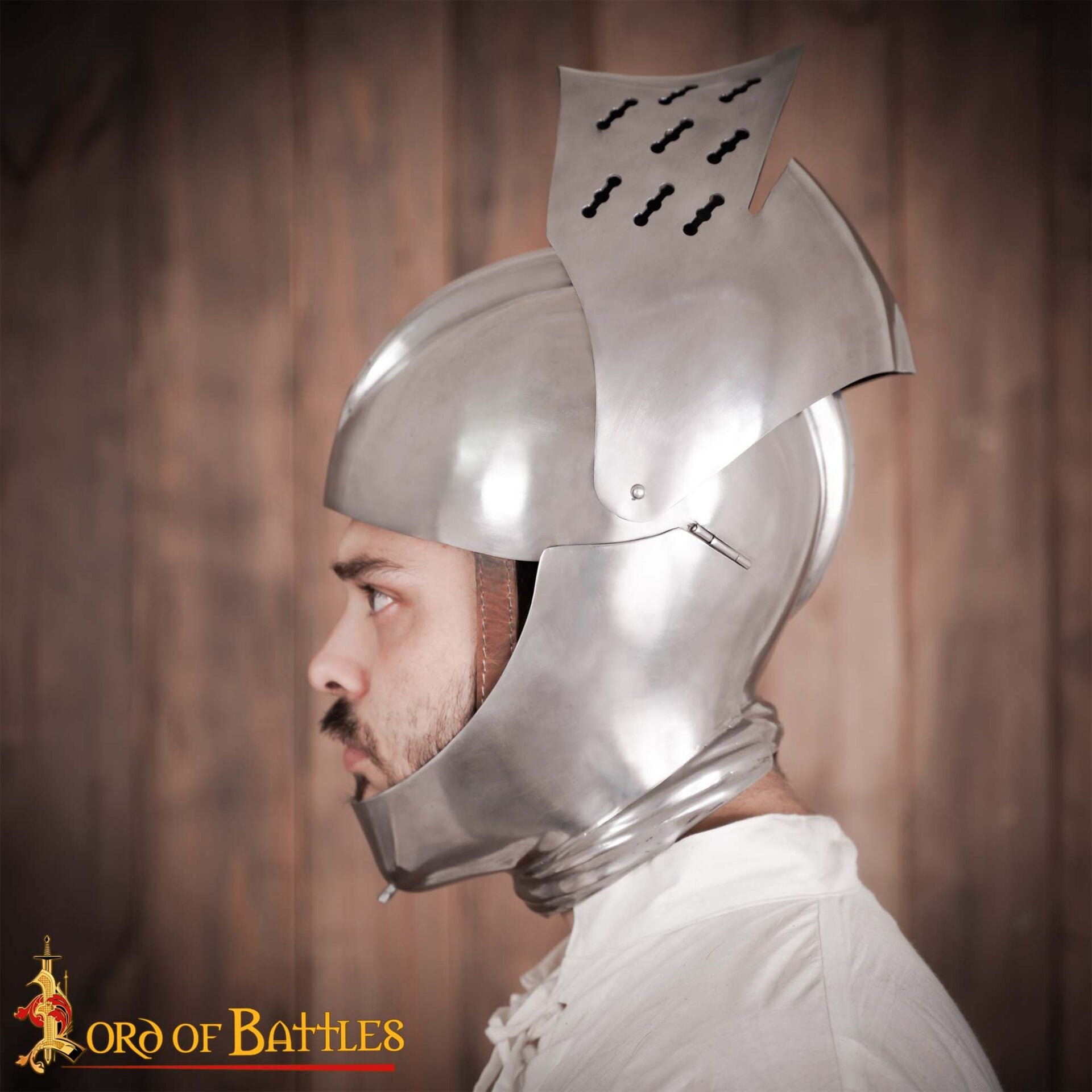 Imagen única de: Tudor Siglo Xvi Casco Cerrado / Armet