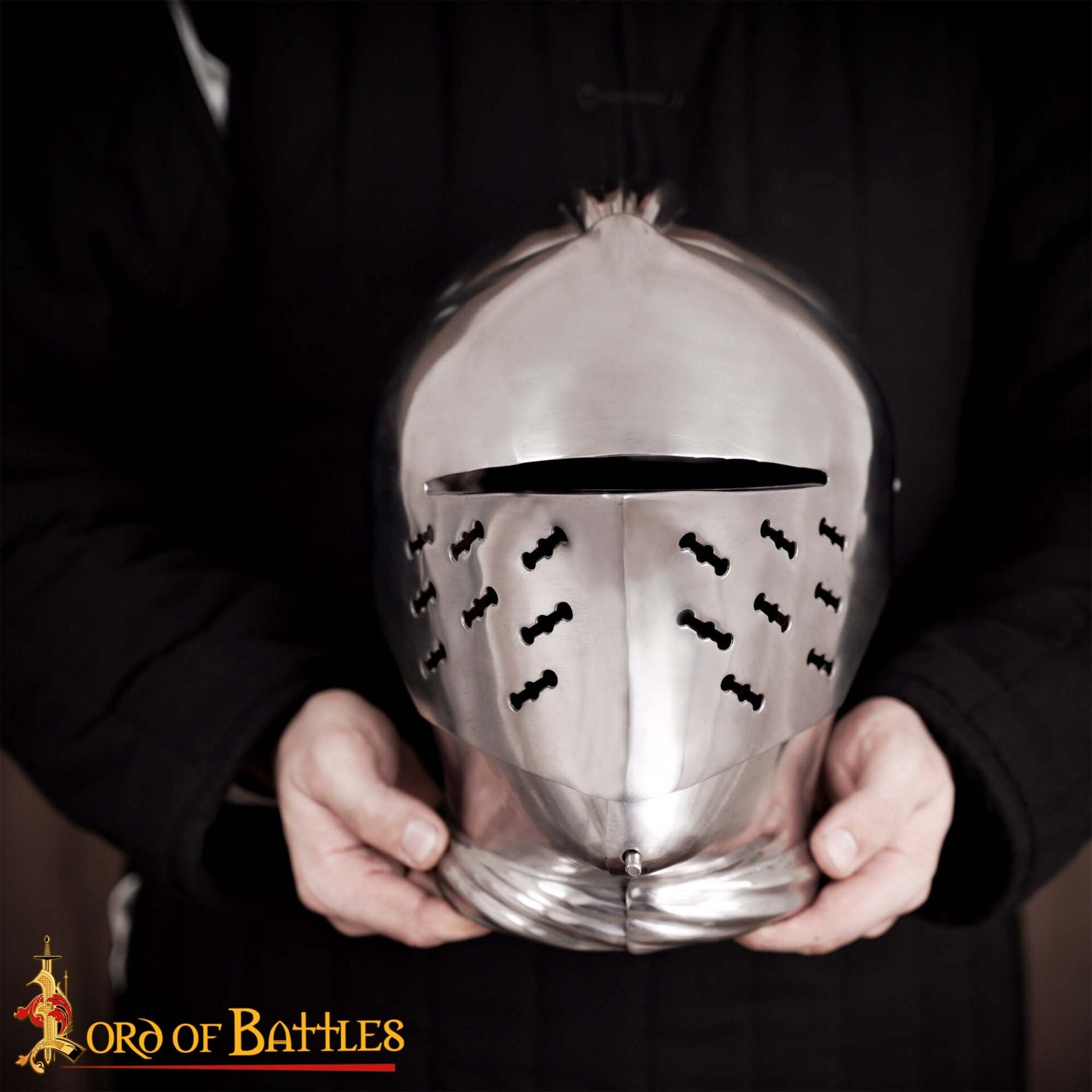 Imagen única de: Tudor Siglo Xvi Casco Cerrado / Armet