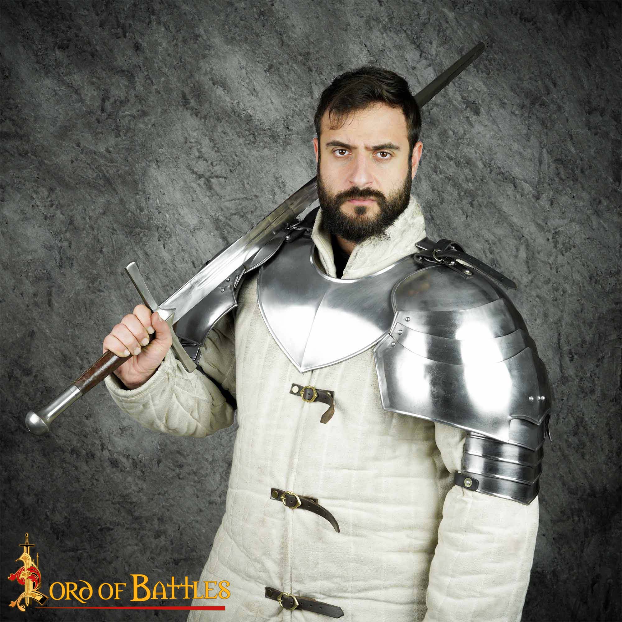 Imagen única de: Caballeros Medievales Grandes Vengadores Pauldrons Calibre 20