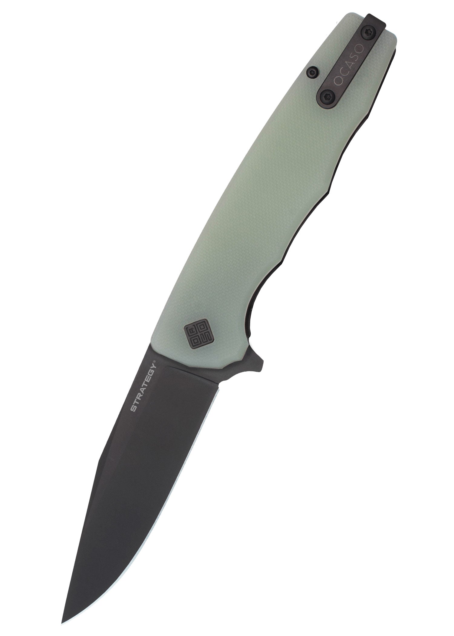 Imagen única de: Navaja Strategy Jade G10 Y Pvd Negro, Cuchillos Ocaso