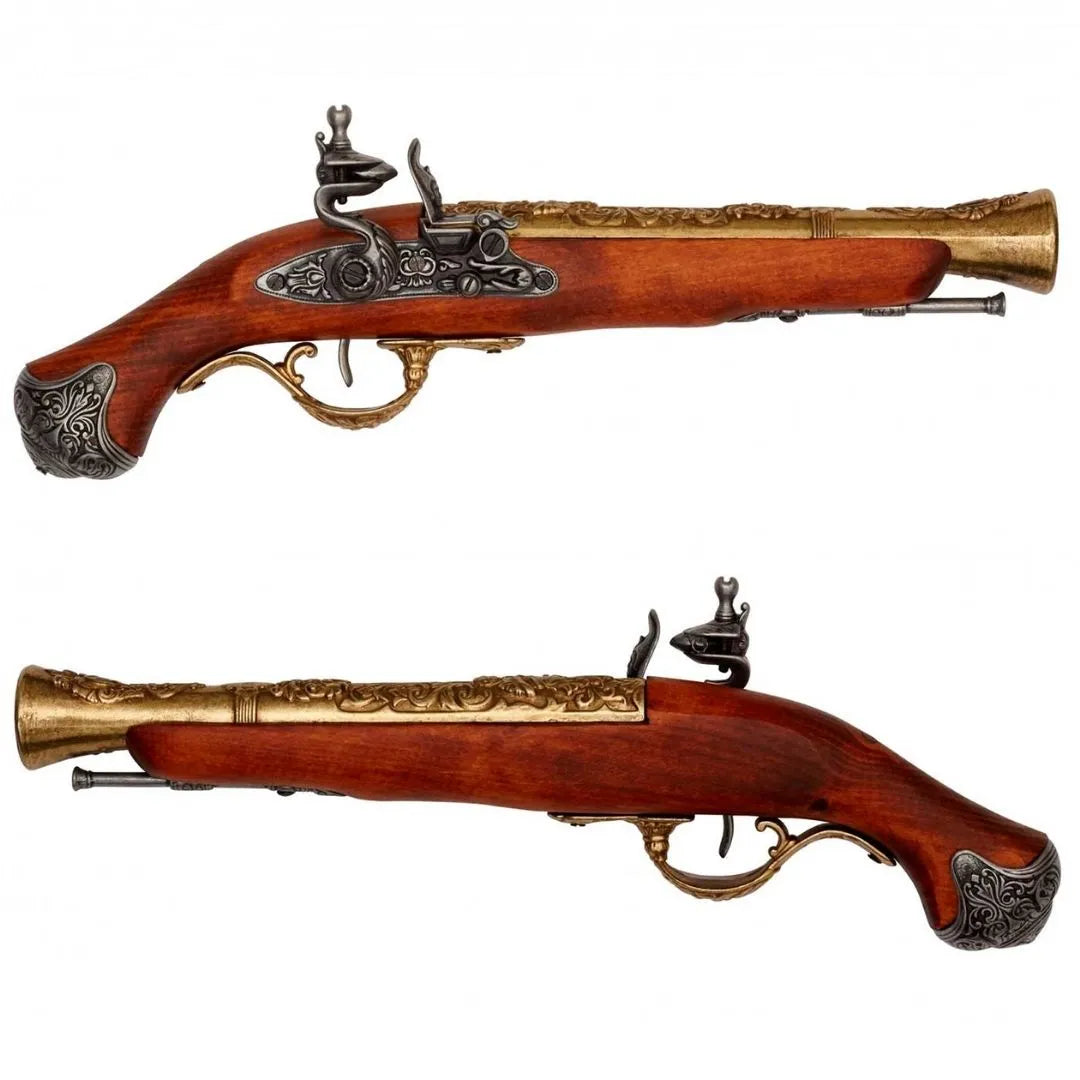 Imagen única de: Pistola De Percusión Pirata, Italia S.XVIII 1104