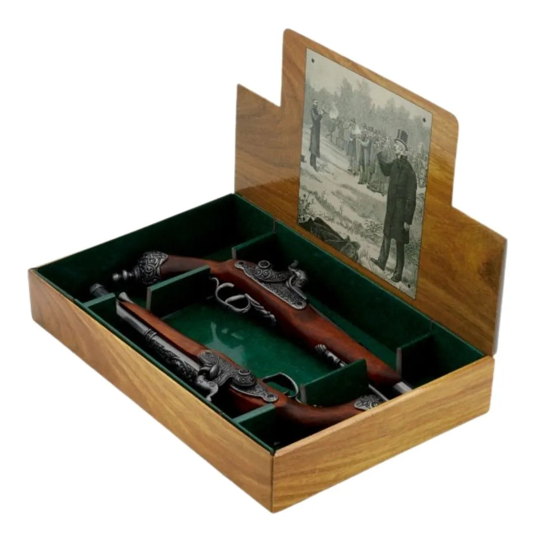 Imagen única de: Pistolas De Duelo 2 Unidades, Réplica No Funcional 2-1013G