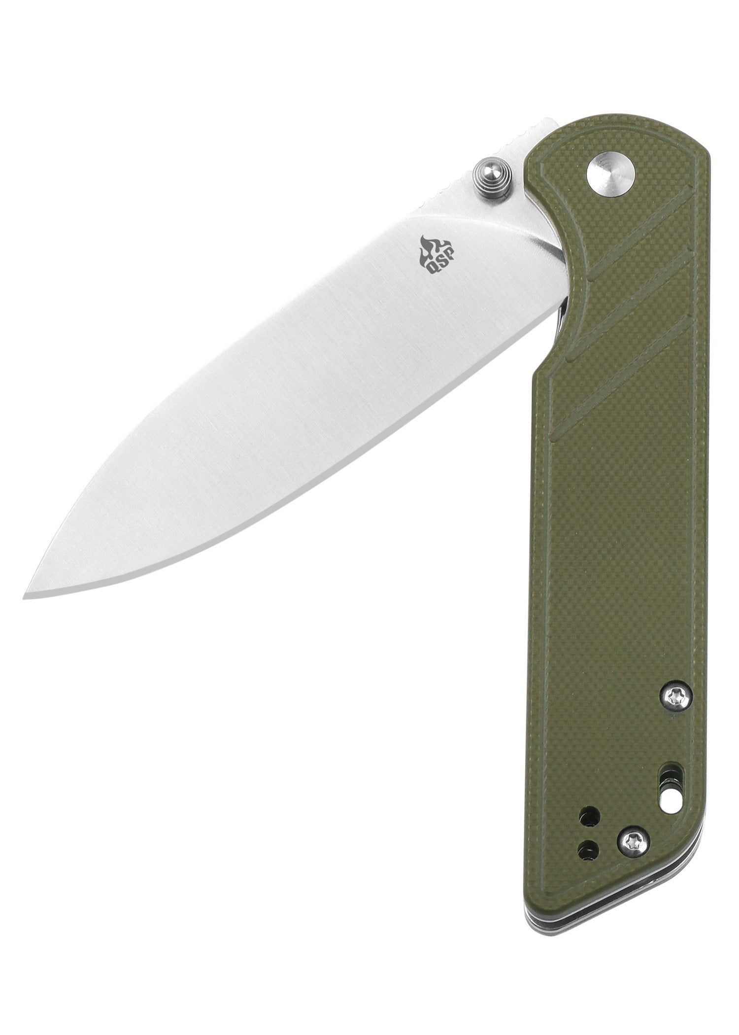 Imagen única de: Navaja Parrot, Hoja Satinada, Mango G10 Verde