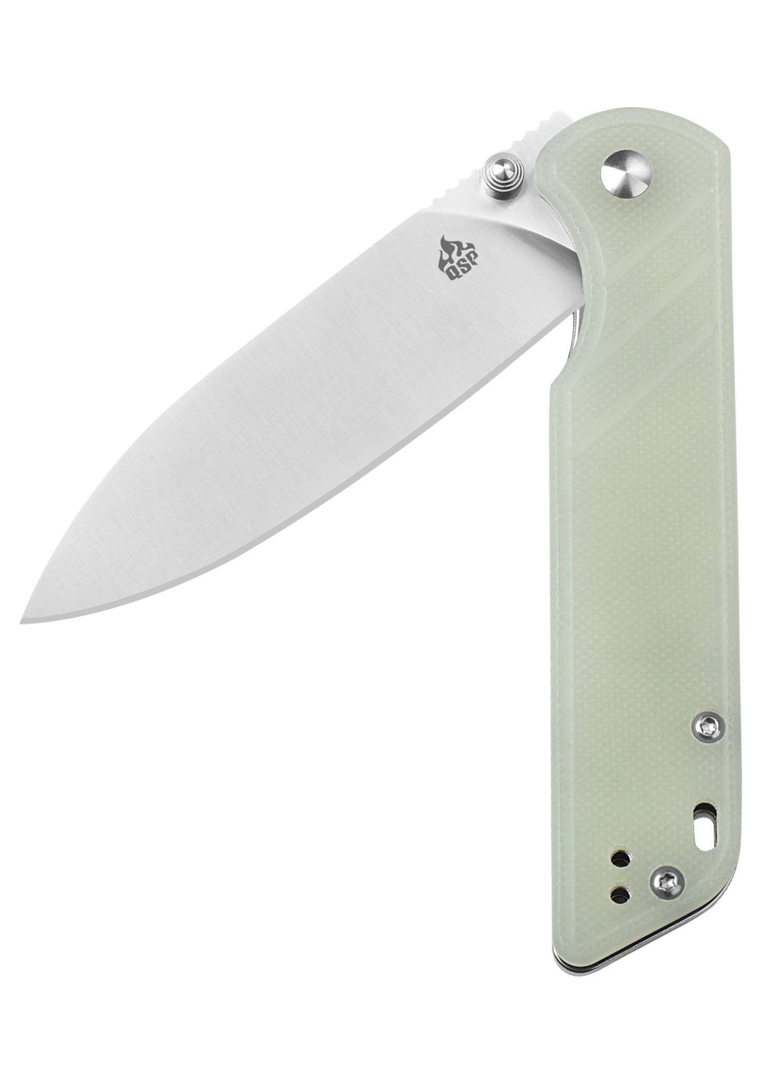 Imagen única de: Navaja Parrot, Hoja Satinada, Mango Jade G10