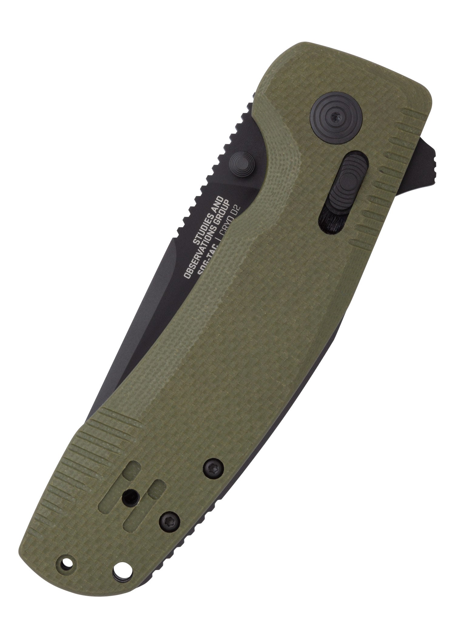 Imagen 3 - Navaja De Bolsillo Sog-tac Xr Od Verde