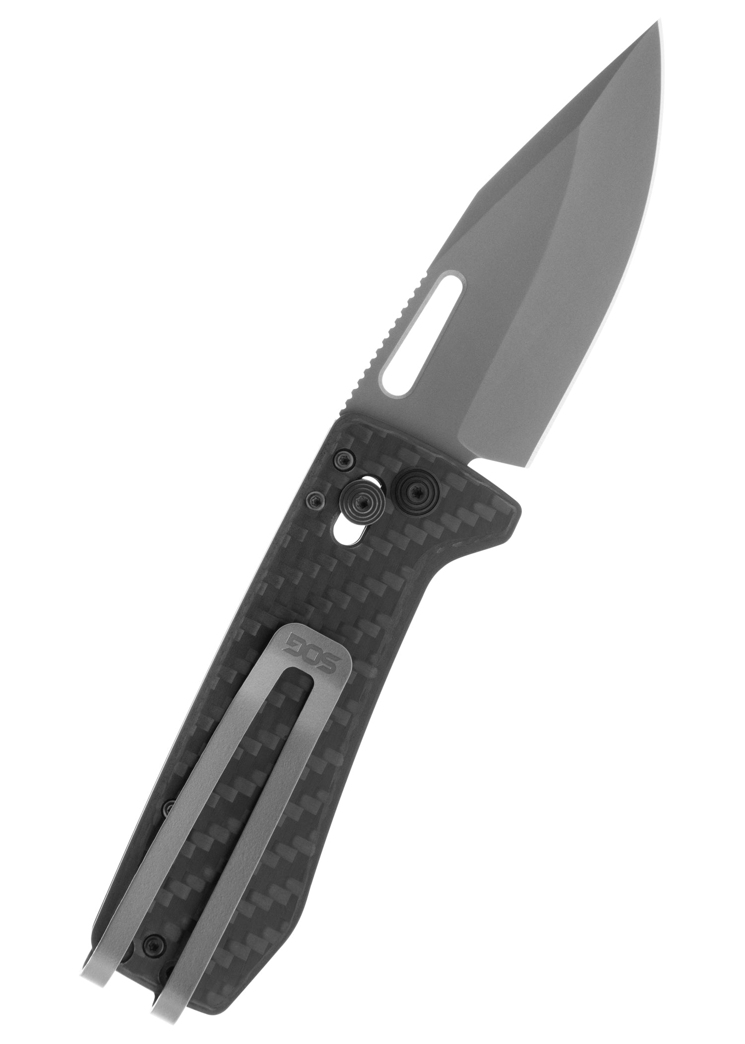 Imagen única de: Navaja De Bolsillo Ultra Xr Carbono + Grafito, Sog