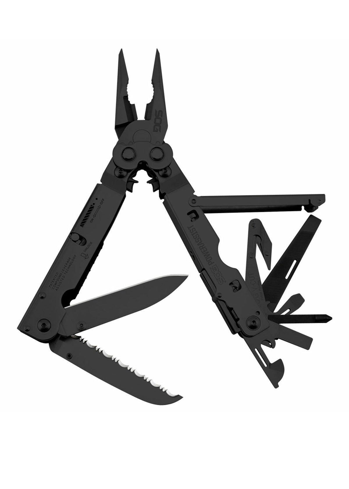 Imagen única de: Sog Powerassist, Óxido Negro, Multiherramienta