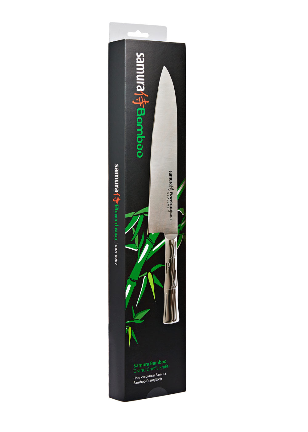 Imagen única de: Cuchillo Chef Samura Bambú Grande, 240 Mm