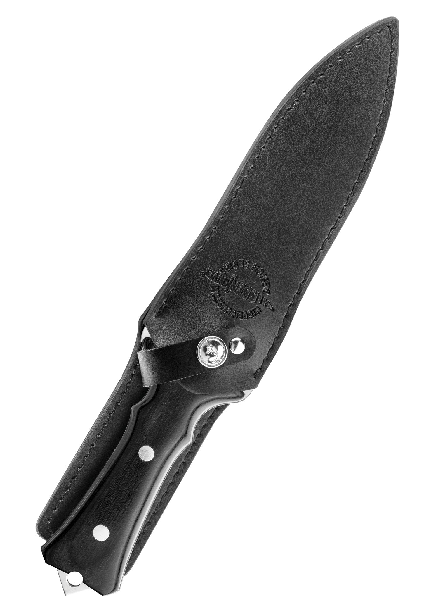 Imagen única de: Navaja Para Botas Gil Hibben Legacy Con Funda De Piel