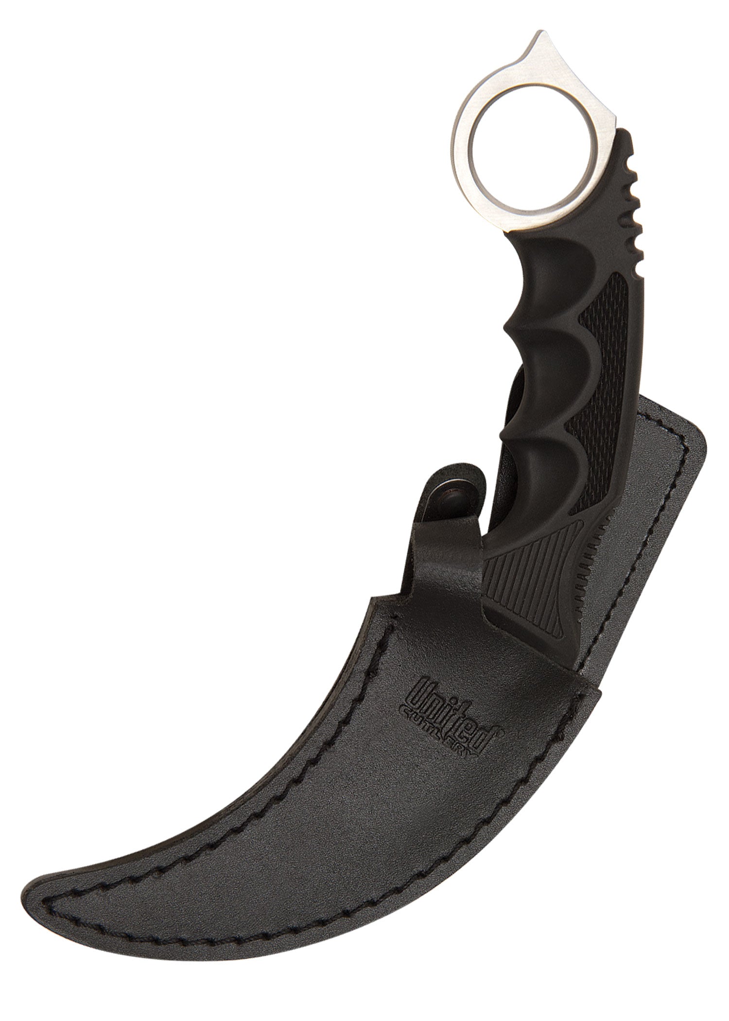 Imagen 2 - Cuchillo Honshu Karambit, Color Plateado, Con Funda Para Botas