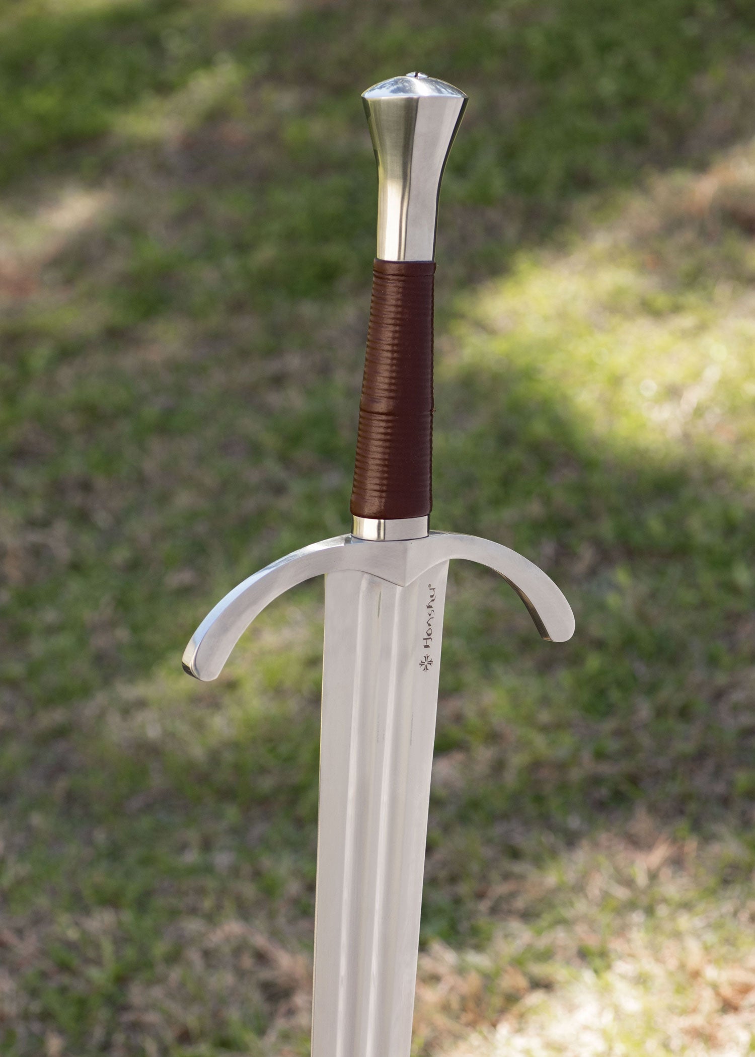 Imagen única de: Espada Histórica De Una Mano De Honshu Con Vaina, Afilada