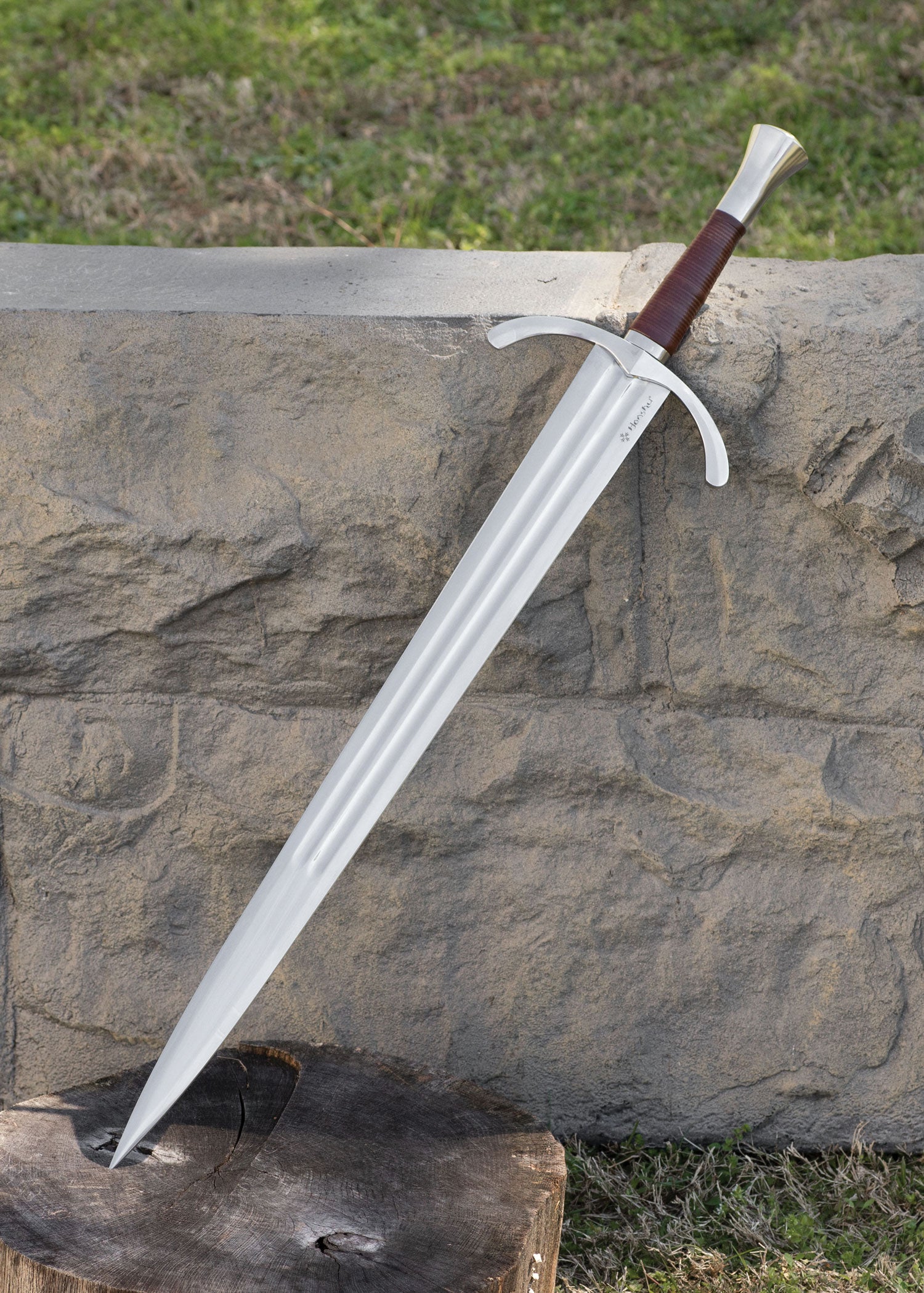 Imagen única de: Espada Histórica De Una Mano De Honshu Con Vaina, Afilada
