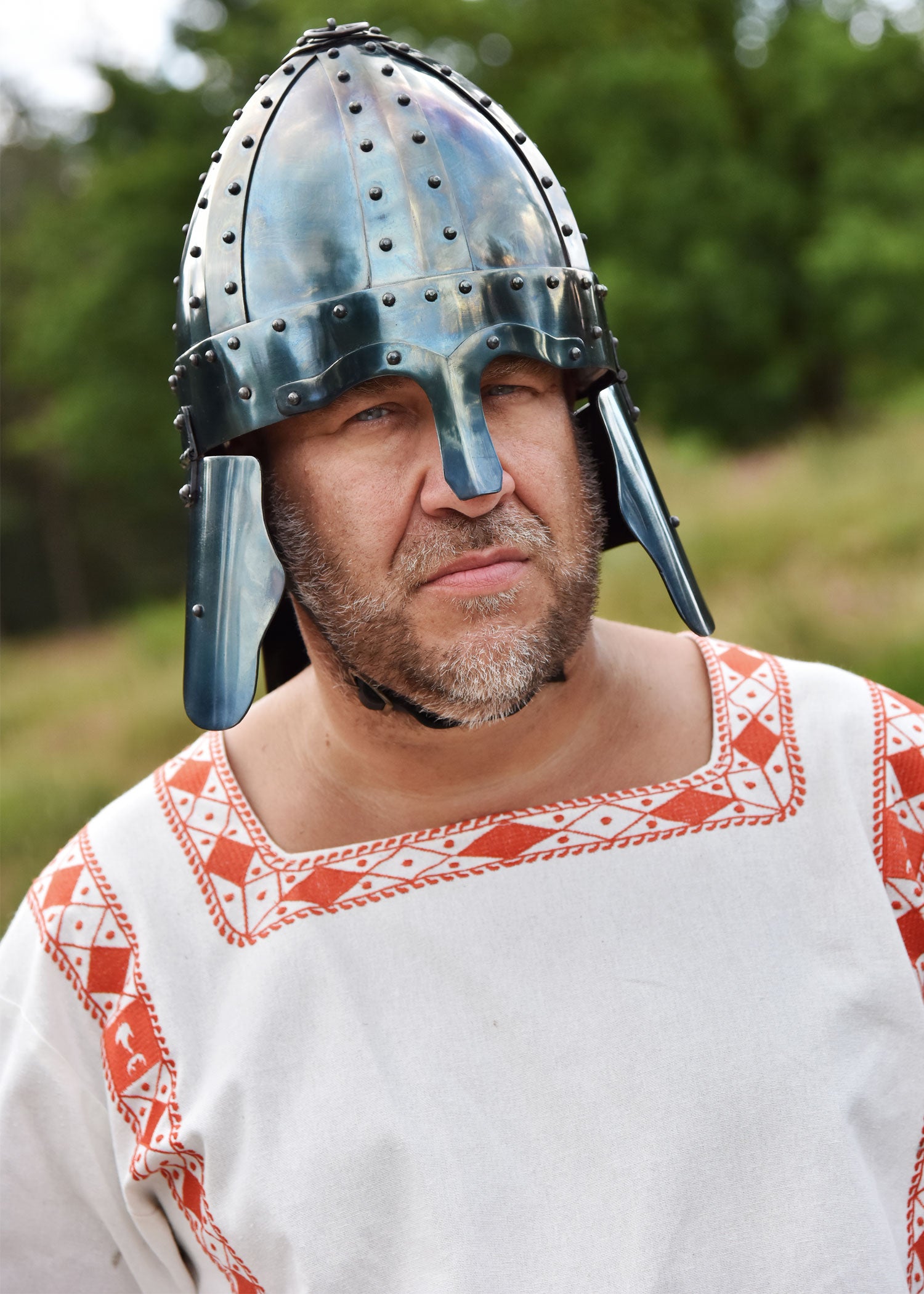 Imagen única de: Spangenhelm Tardorromano Deir El-medina, Acero De 1,6 Mm