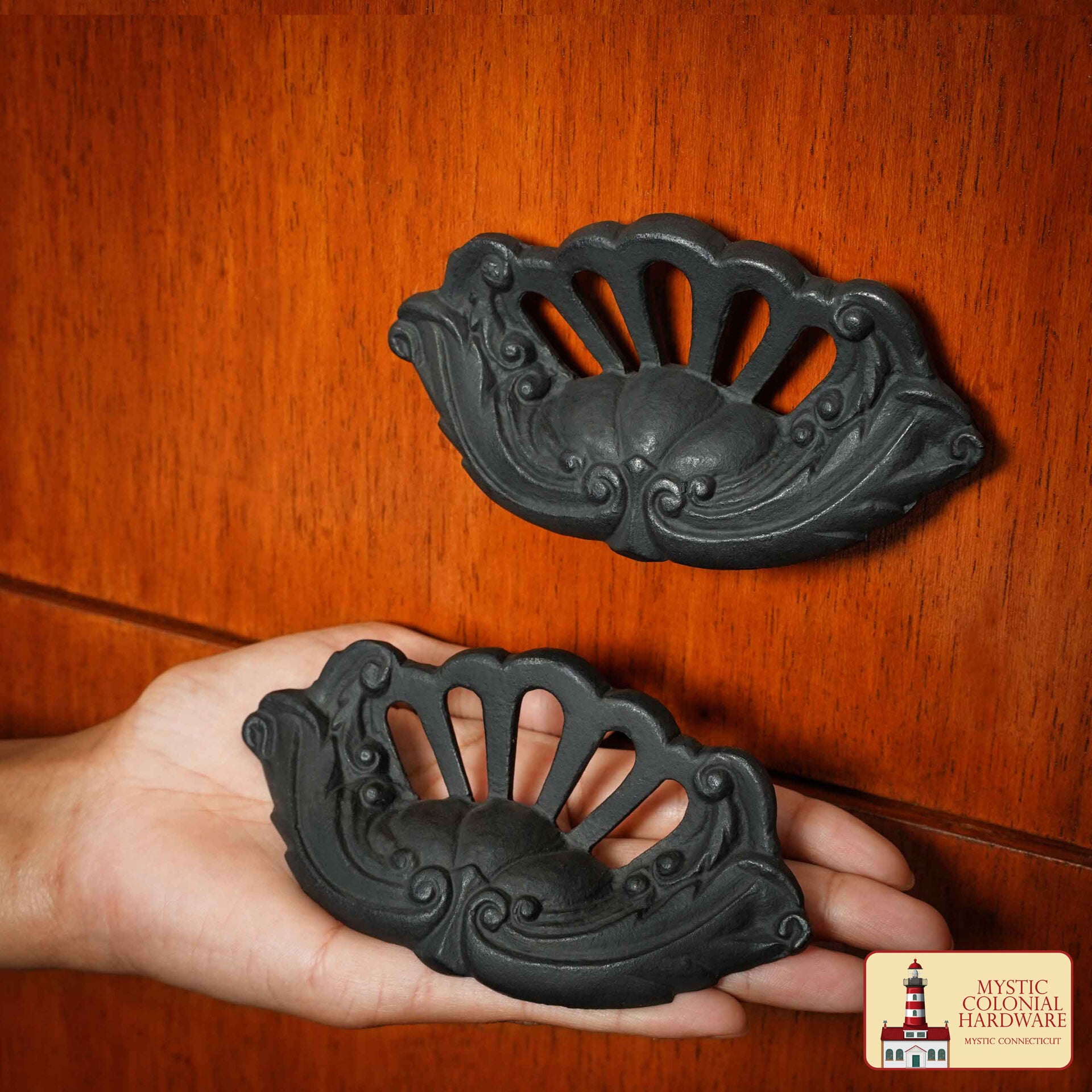 Imagen única de: Forjado a Mano de Hierro Tirador del Gabinete Antiguo Rústico Perillas para el Gabinete de Cocina Cajón Tire de las Manijas con el Hardware