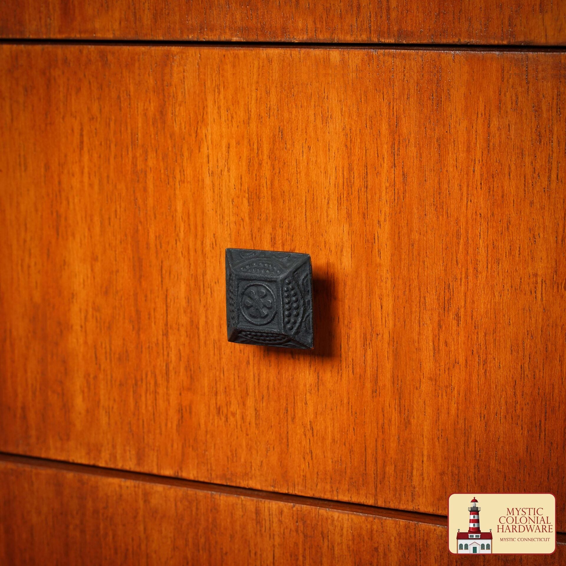 Imagen única de: Forjado a Mano de Hierro Tirador del Gabinete Antiguo Rústico Perillas para el Gabinete de Cocina Cajón Tire de las Manijas con el Hardware