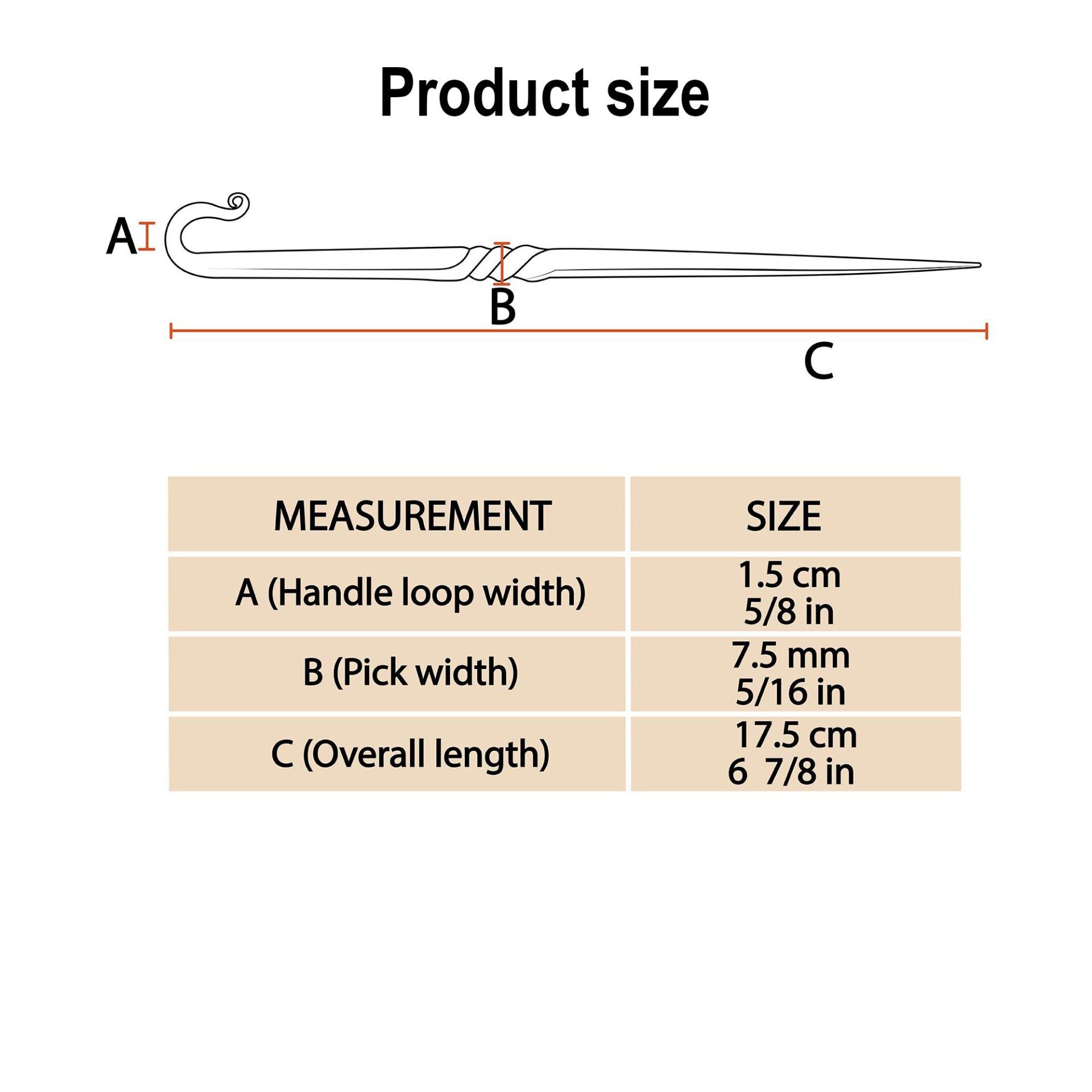 Vikingo Pico para Comer - Utensilio Medieval de Acero Inoxidable para Fiestas, Camping - Imagen 3
