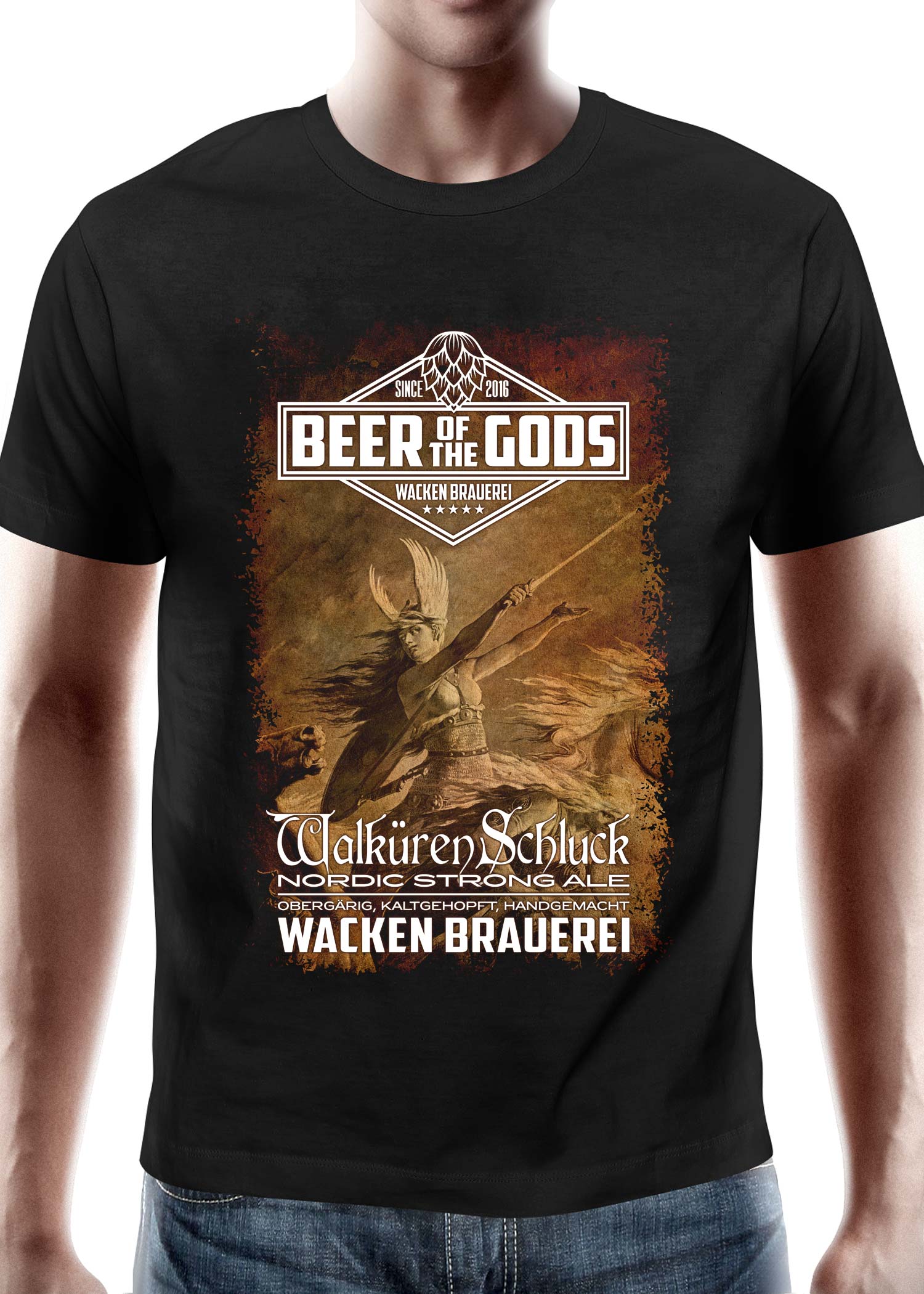 Imagen 1 - Valkyrie Swallow - Cervecería Wacken, Camiseta