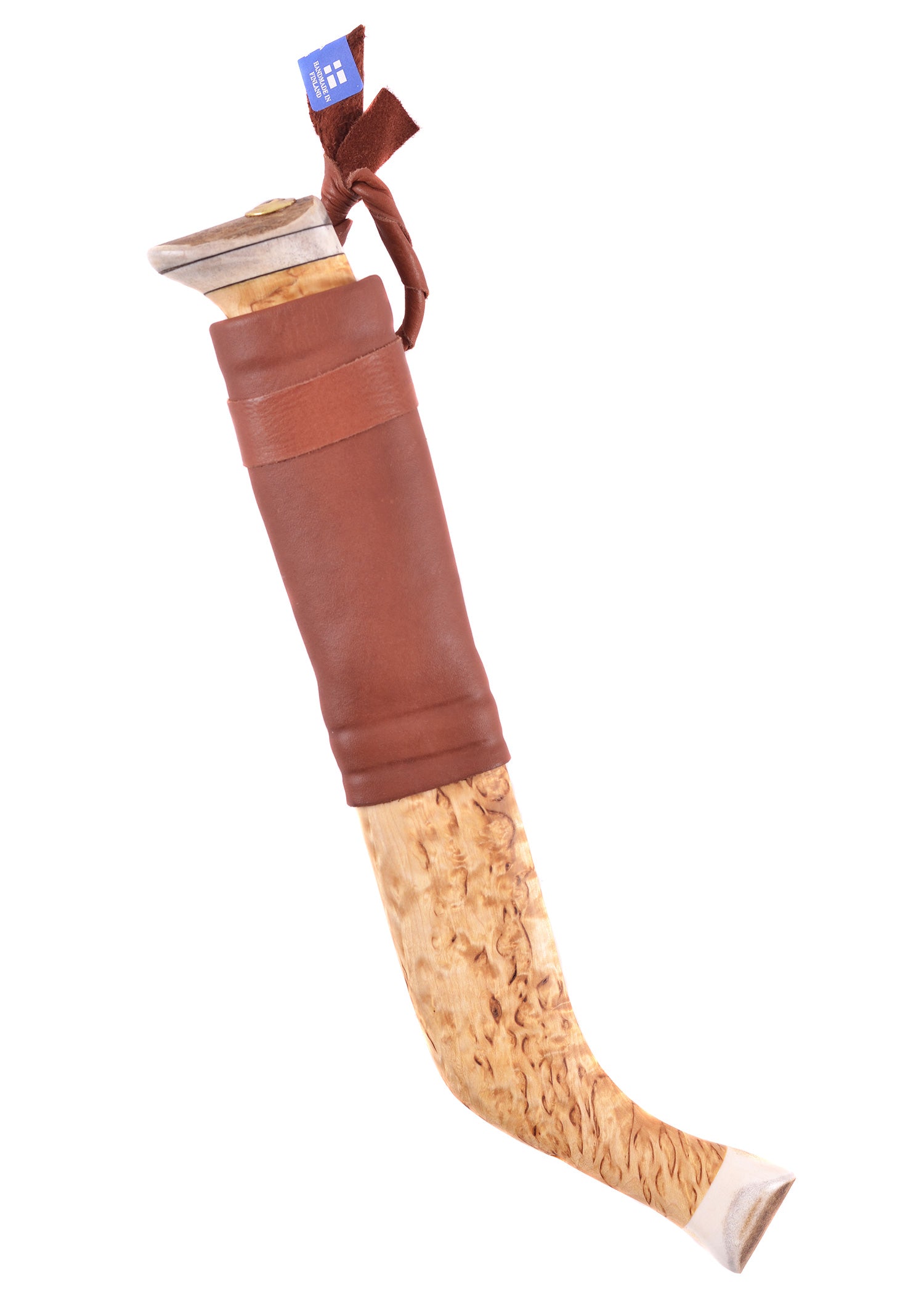 Imagen 2 - Cuchillo De Caza Con Funda De Abedul Rizado, Wood-jewel