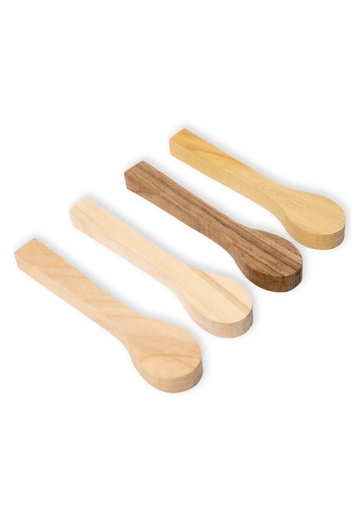 Imagen única de: Juego De Cucharas En Blanco (Cereza, Lima, Mora, Nuez), Beavercraft