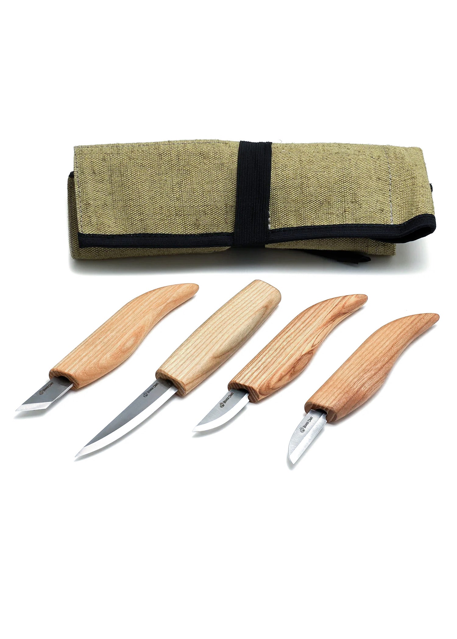 Imagen única de: Juego Básico De 4 Cuchillos (4 Cuchillos En Rollo), Beavercraft