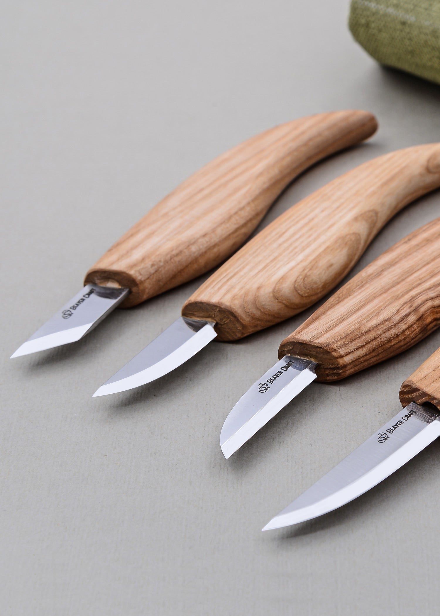 Imagen única de: Juego Básico De 4 Cuchillos (4 Cuchillos En Rollo), Beavercraft