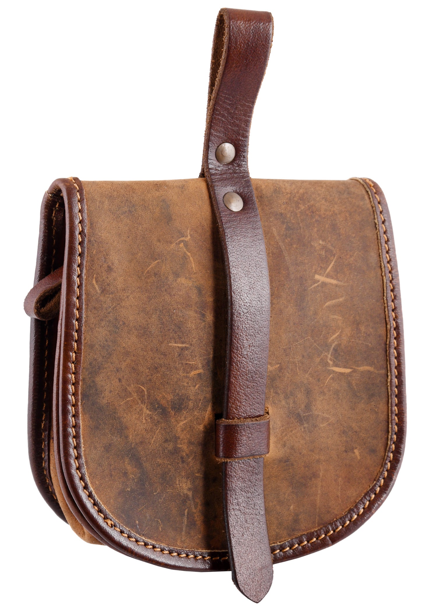 Imagen única de: Bolso Sindri De Piel Engrasada, Marrón