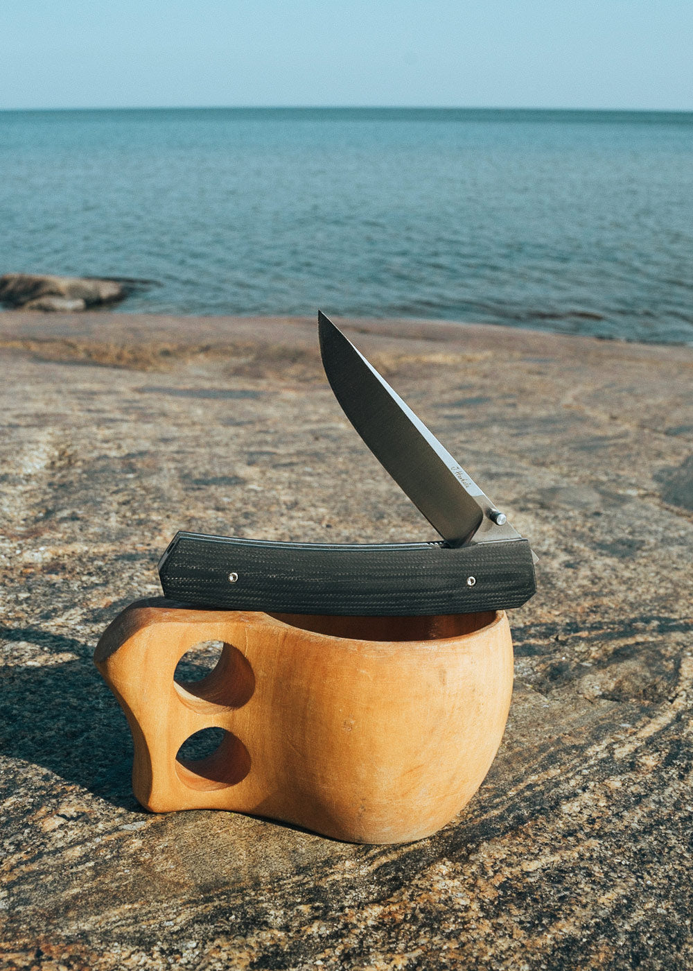 Imagen única de: Navaja Brisa Piili 85 - Negra G10