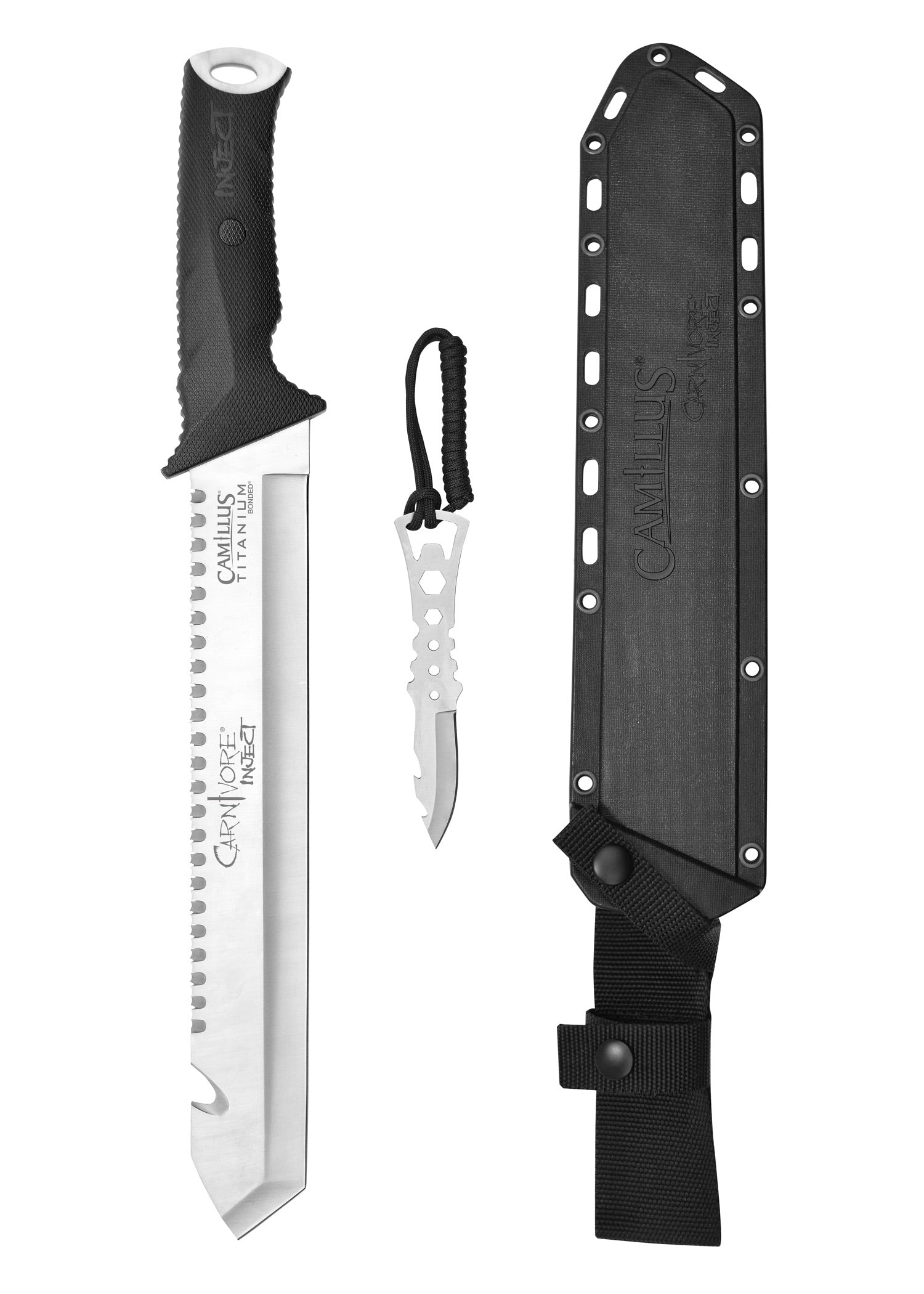 Imagen única de: Camillus Carnivore Iject, Machete Con Funda