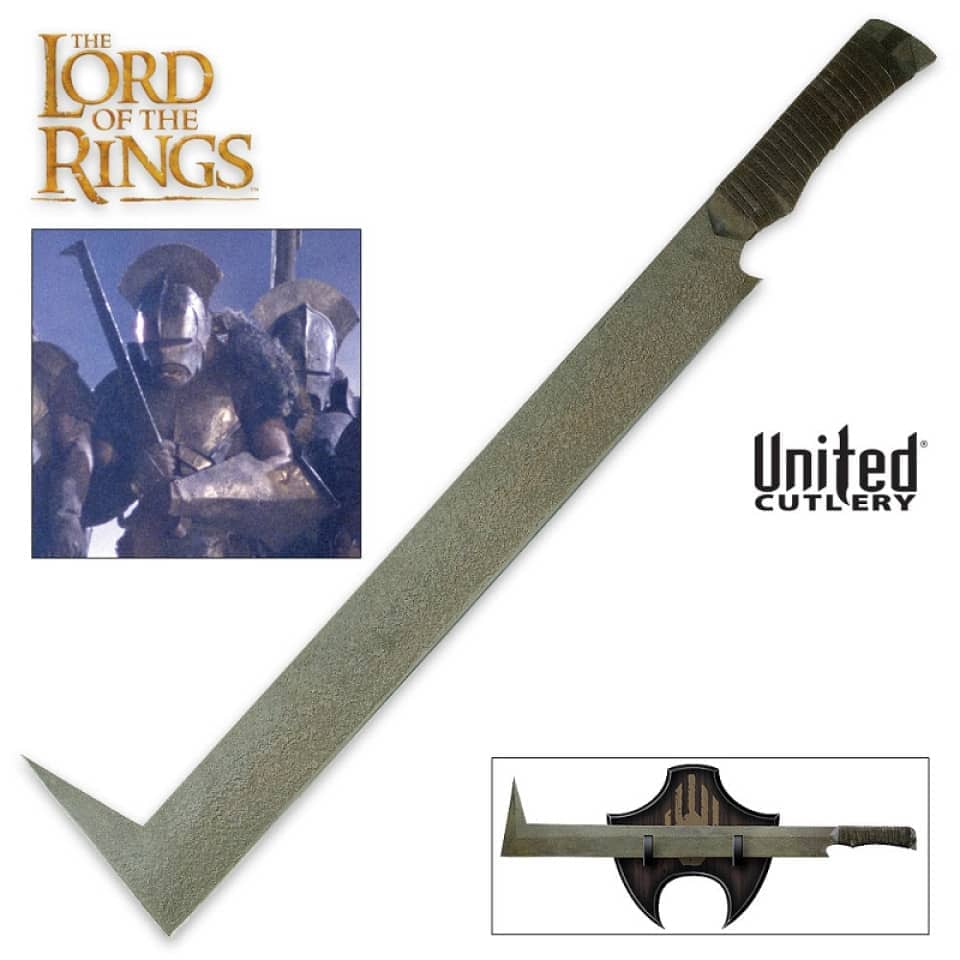 Imagen de Cimitarra Uruk Hai Oficial El Señor De Los Anillos 14707 parte de nuestra colección en Tienda Medieval, sitio oficial.