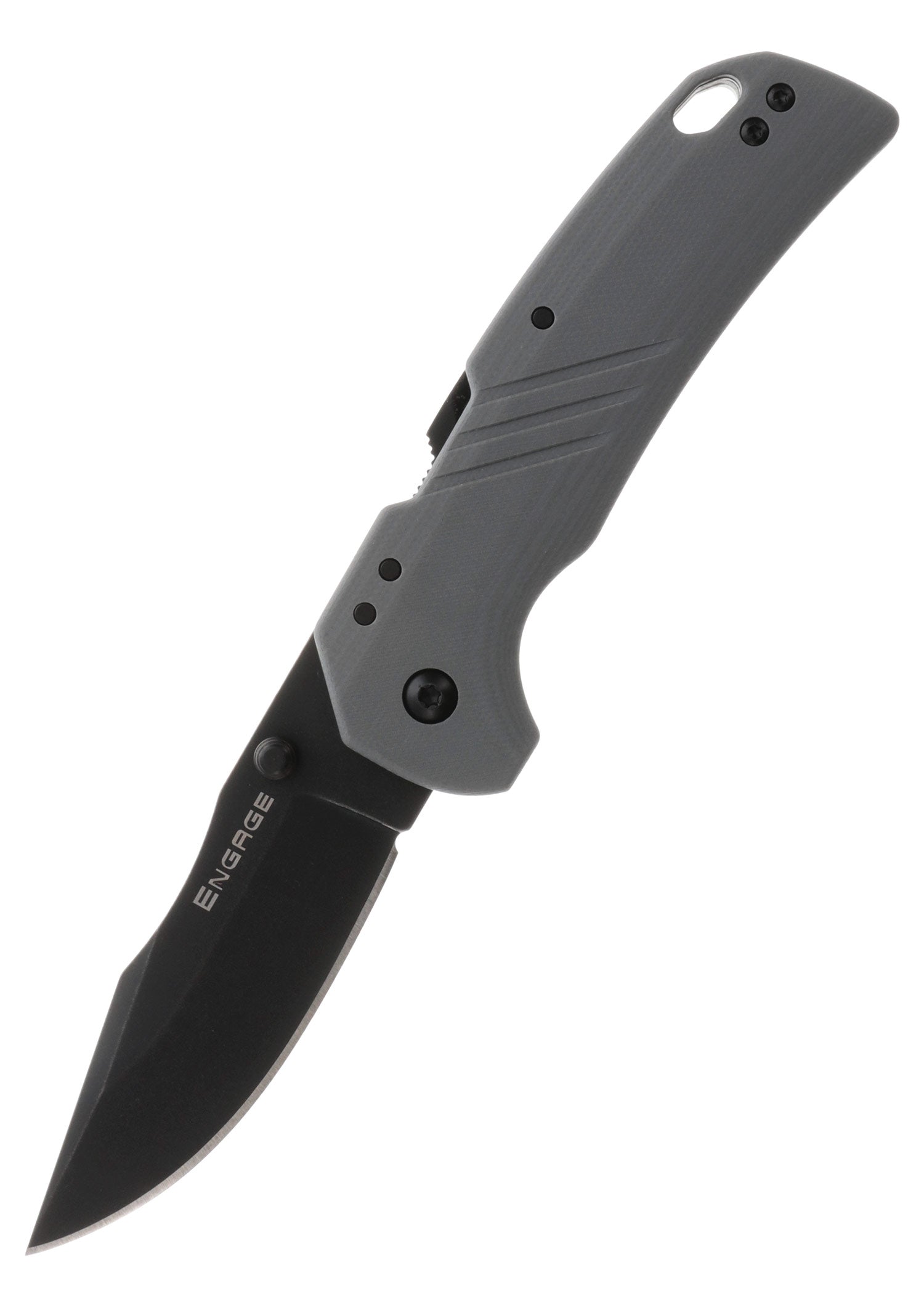 Imagen única de: Navaja De Bolsillo Engage, Hoja De 3 Pulgadas, Mango Gris G10, Aus 10A