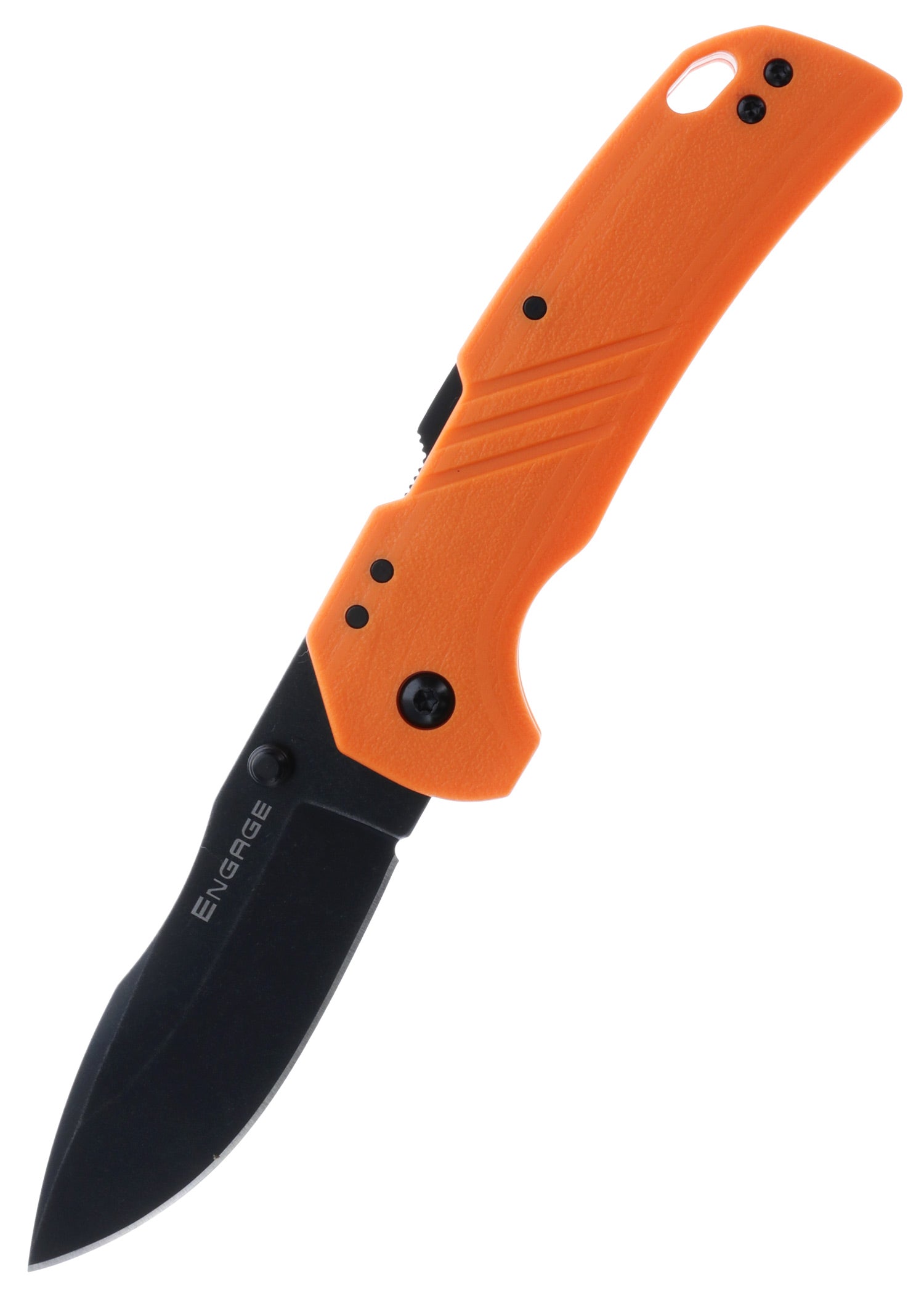 Imagen única de: Navaja De Bolsillo Cold Steel Engage Clip Point 3, Color Naranja Brillante