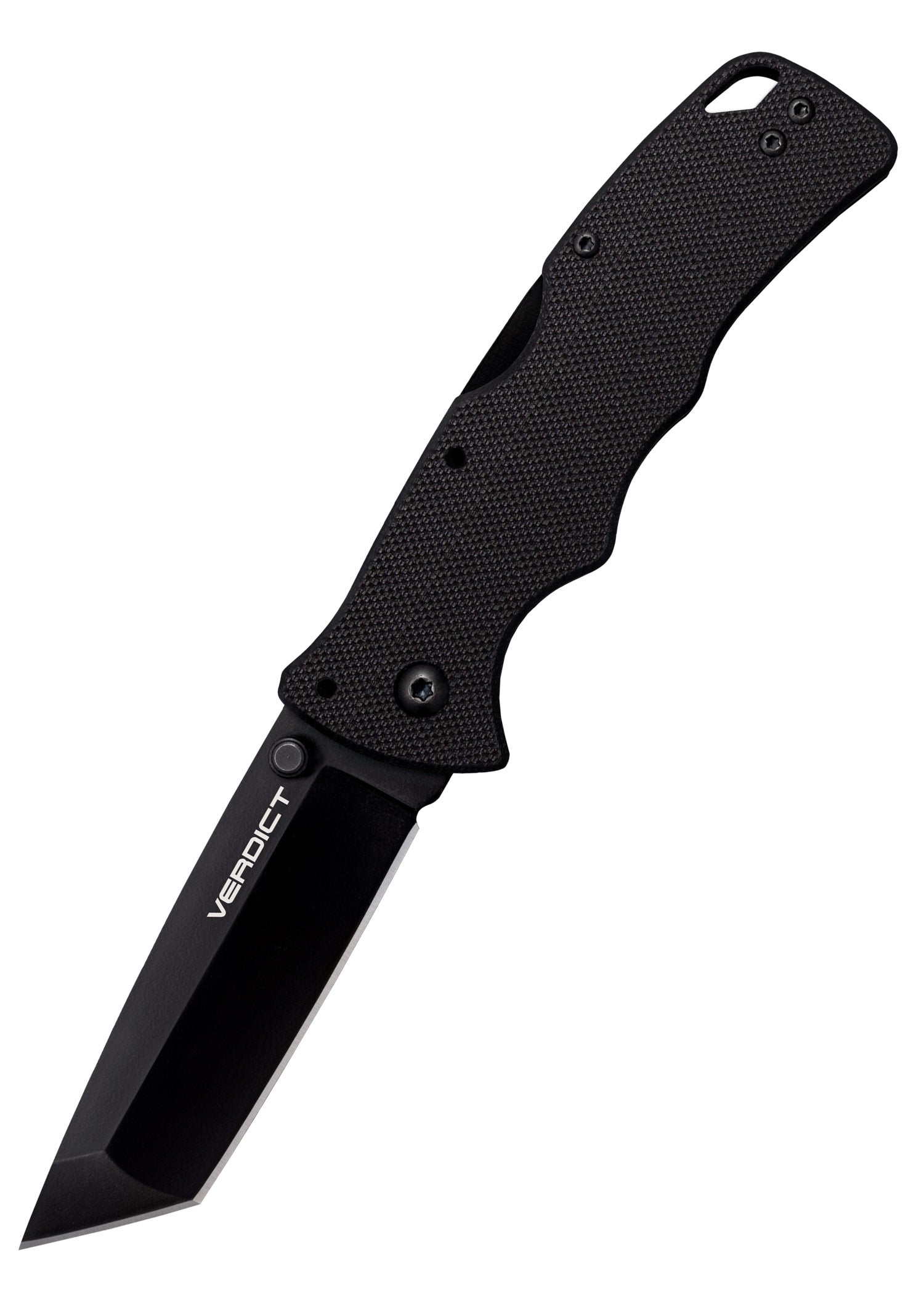 Imagen única de: Navaja De Bolsillo Verdict, Tanto Point, Aus10a, Mango Negro