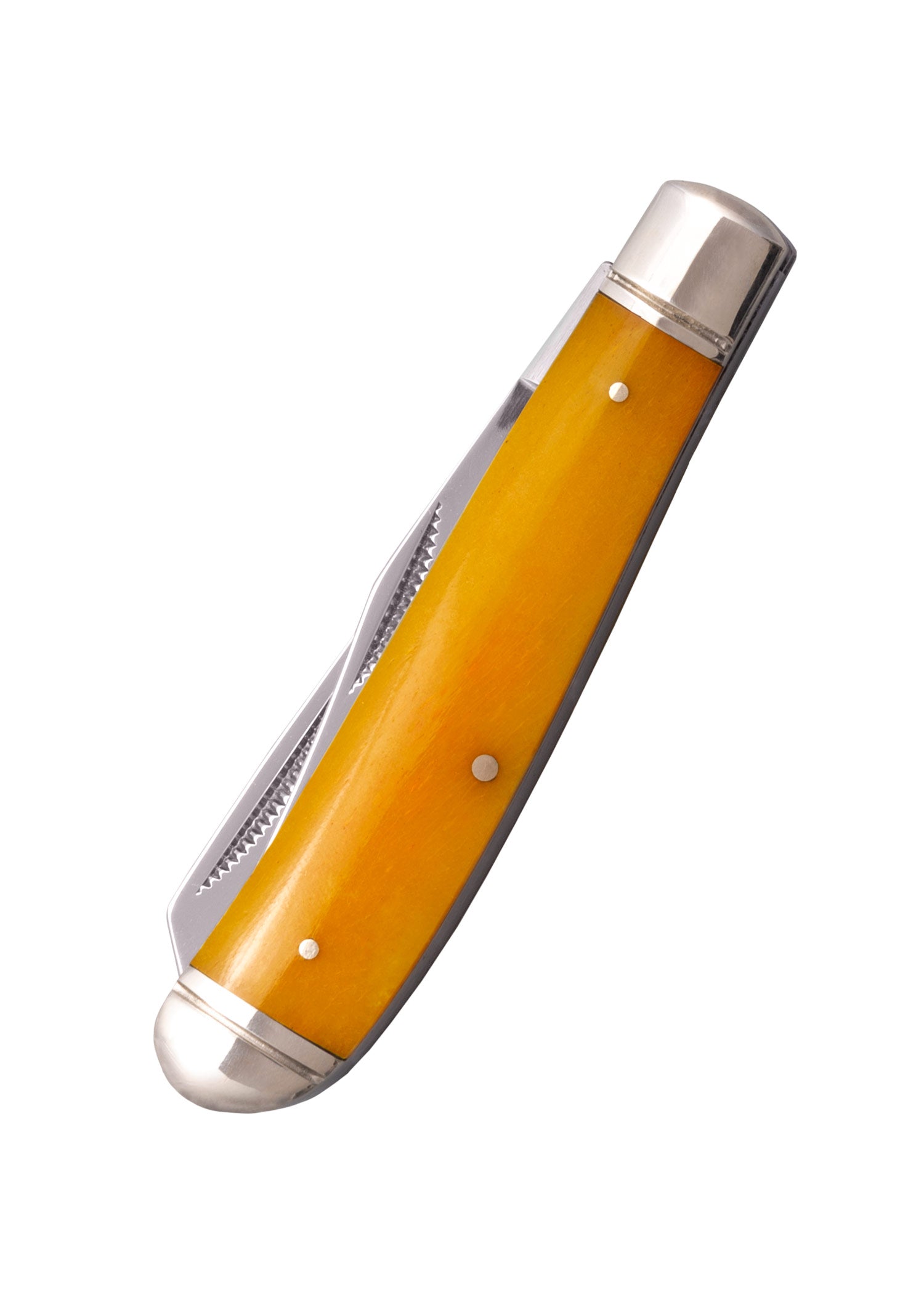 Imagen única de: Navaja Mini Trapper, Mango De Hueso Amarillo, Cold Steel