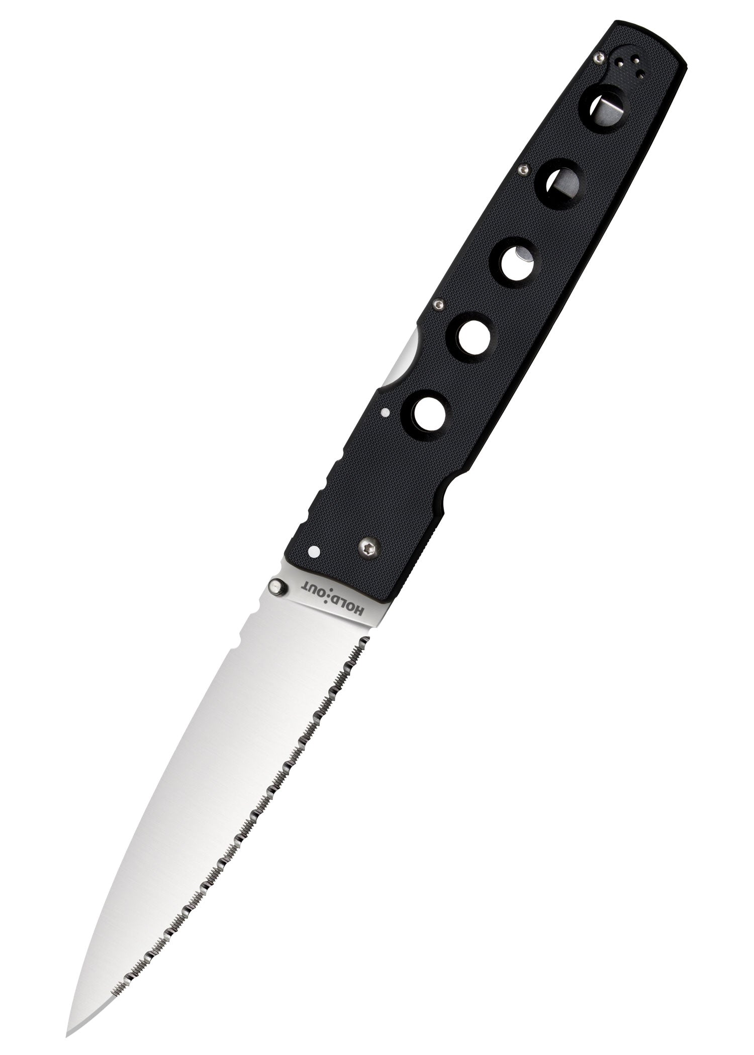 Imagen única de: Navaja De Bolsillo Hold Out, Hoja De 6 Pulgadas, S35vn, Filo Dentado