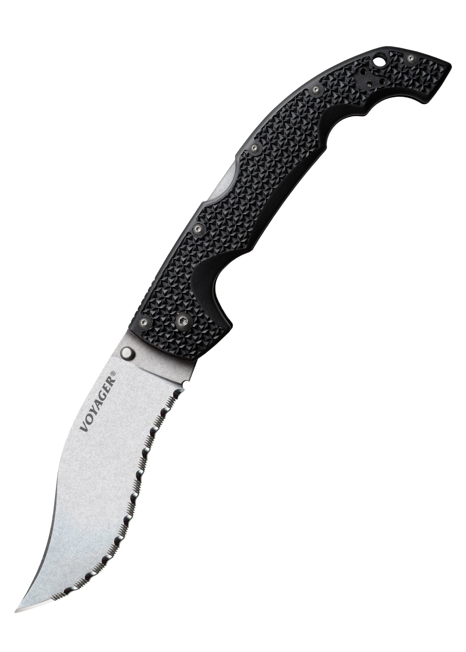 Imagen única de: Navaja De Bolsillo Voyager Vaquero Xl, Filo Dentado, Aus 10A