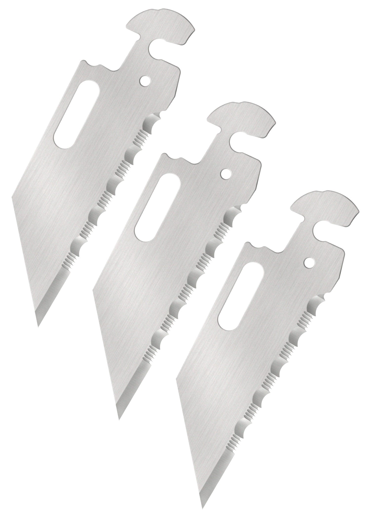 Imagen única de: Cuchillas De Repuesto Para Carpetas Click-n-cut, Estándar, Dentadas, Paquete De 3