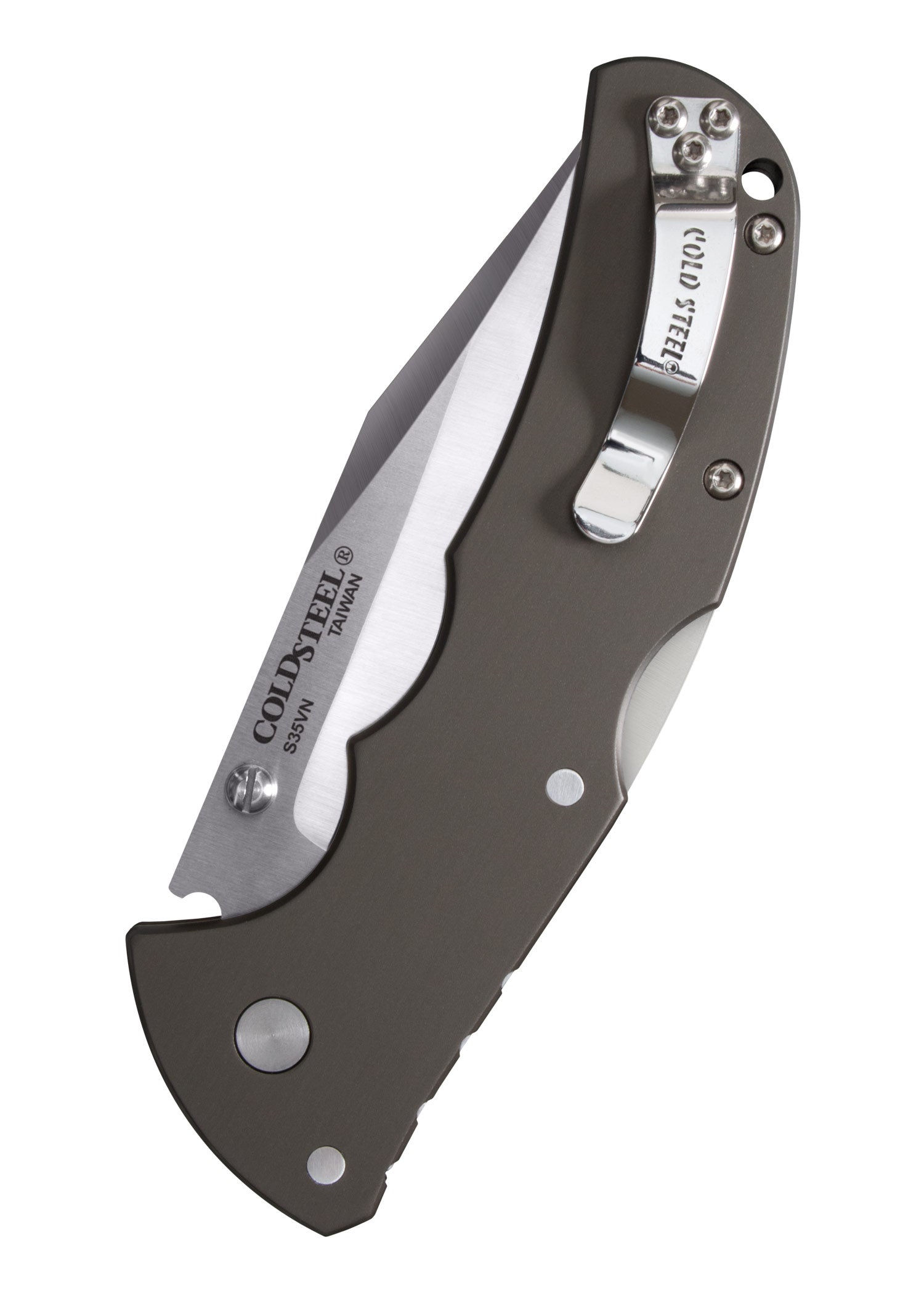 Imagen única de: Navaja Code 4 Clip Point, S35vn, Filo Liso