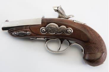 Imagen única de: Pistola Deringer Filadelfia De Percusión, Usa 1862 Réplica No Funcional 6315