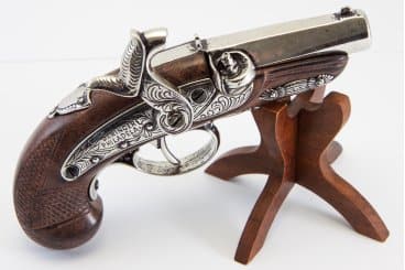 Imagen única de: Pistola Deringer Filadelfia De Percusión, Usa 1862 Réplica No Funcional 6315