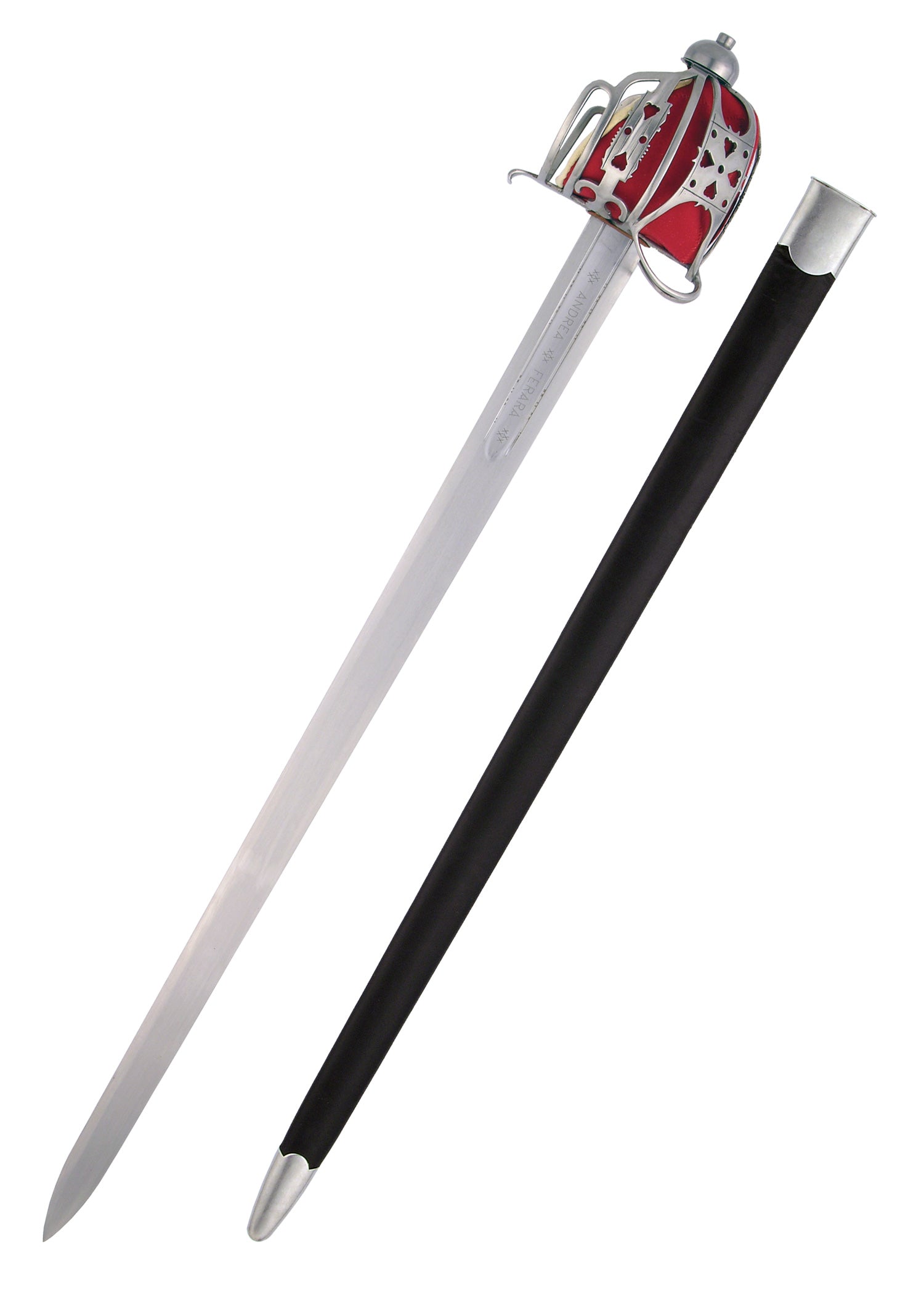 Imagen única de: Espada Escocesa Con Empuñadura De Cesta, Afilada