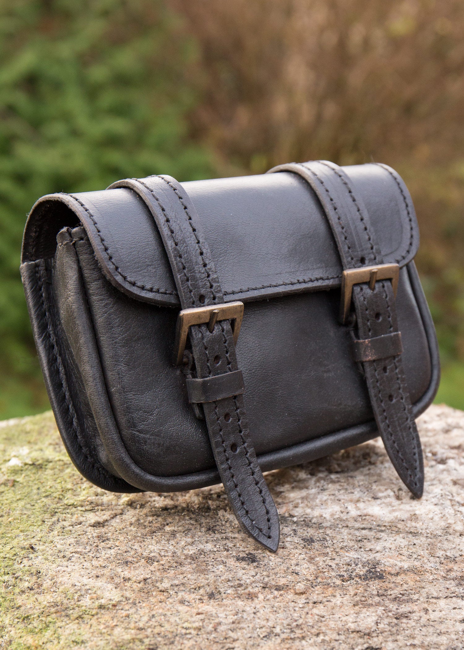 Imagen única de: Bolso Guerrero De Piel, Mediano