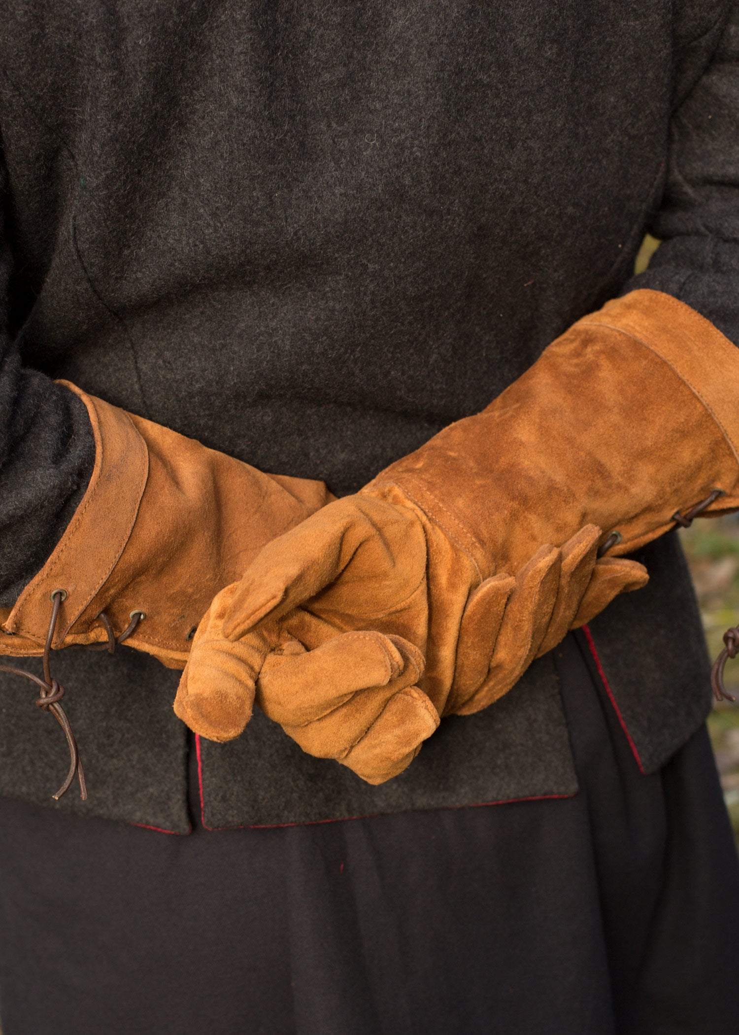 Imagen 4 - Guantes De Ante, Marrón