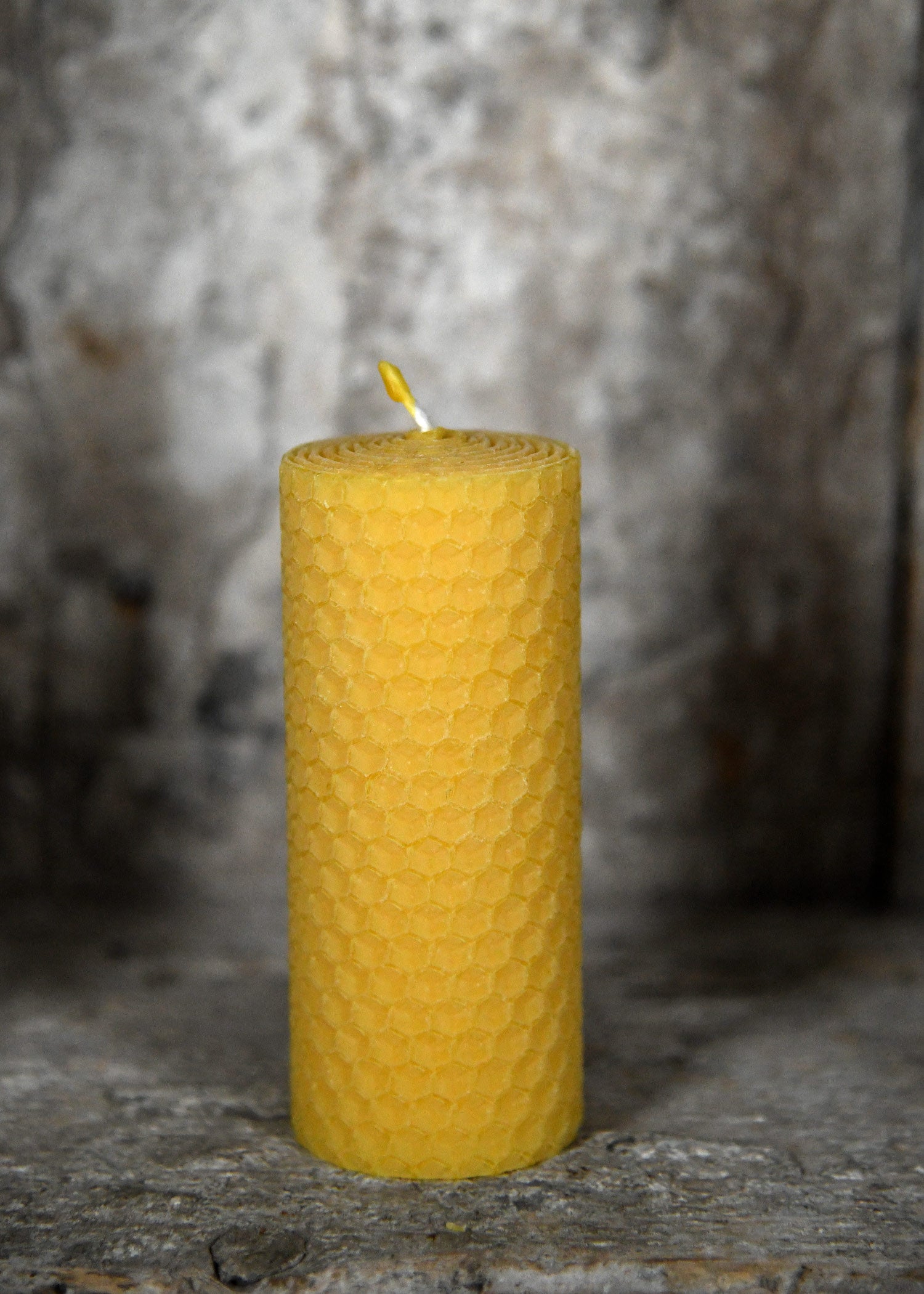 Imagen única de: Vela, Cera De Abejas Pura, Paneles De Panal Enrollados.