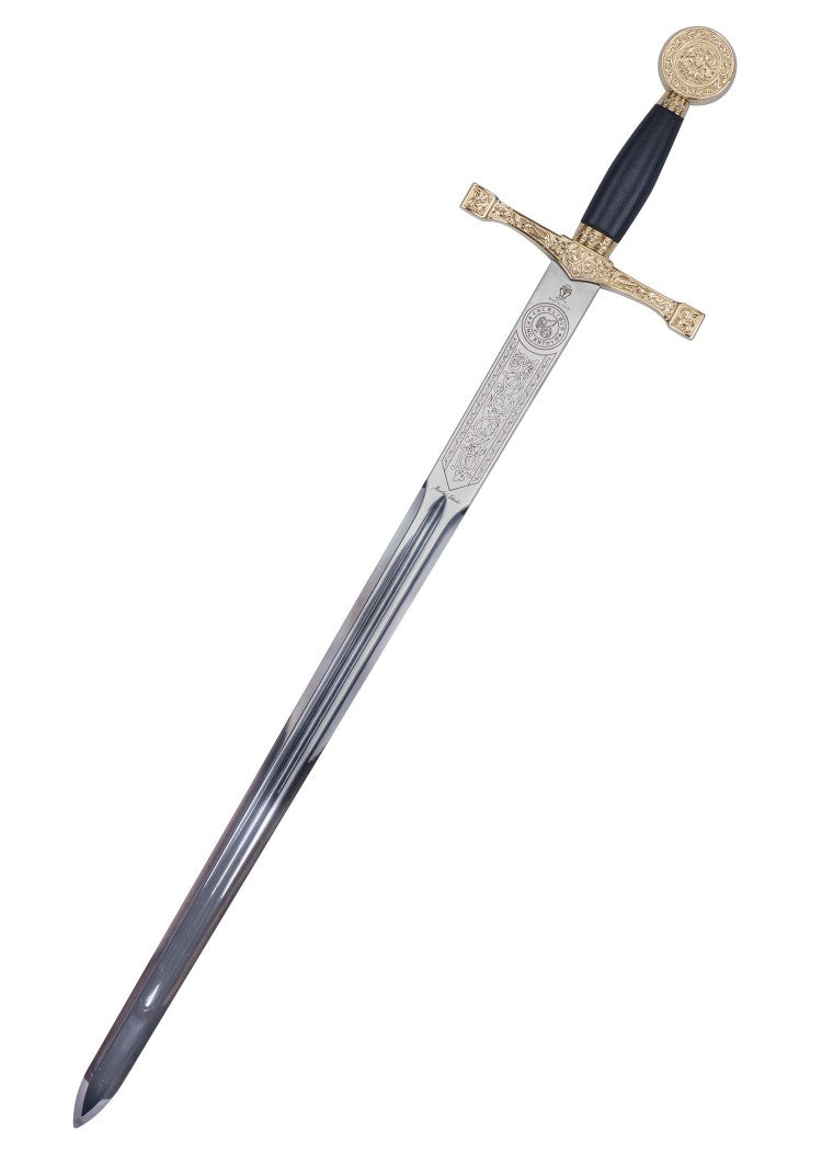 Imagen única de: Excalibur - Espada Corta, De Color Dorado