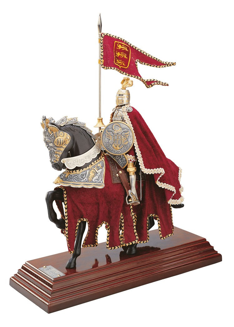 Imagen única de: Caballero En Miniatura Rey Corazón De León A Caballo, Marto