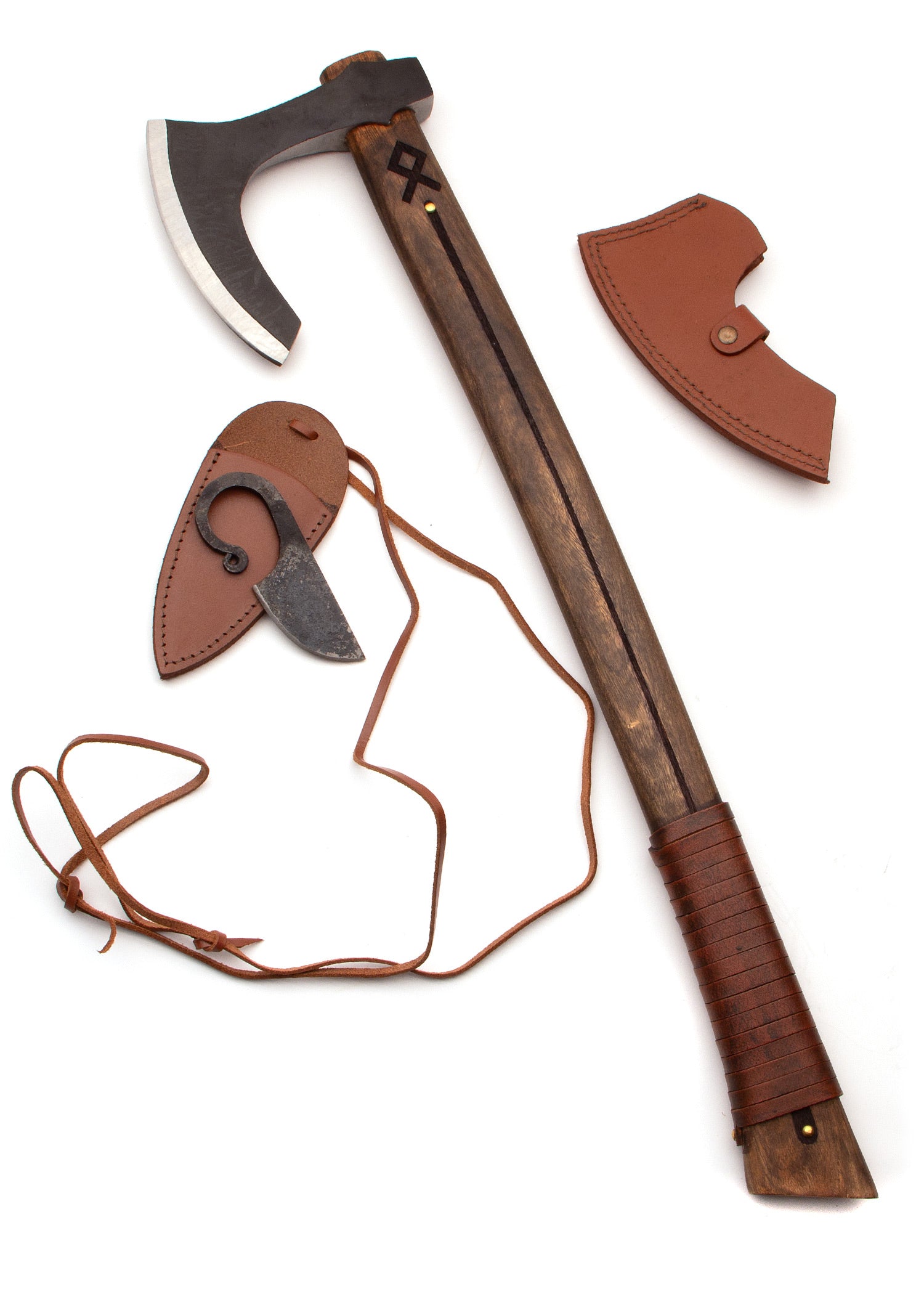 Imagen única de: Juego De Hacha Barbuda Vikinga Othala, Windlass