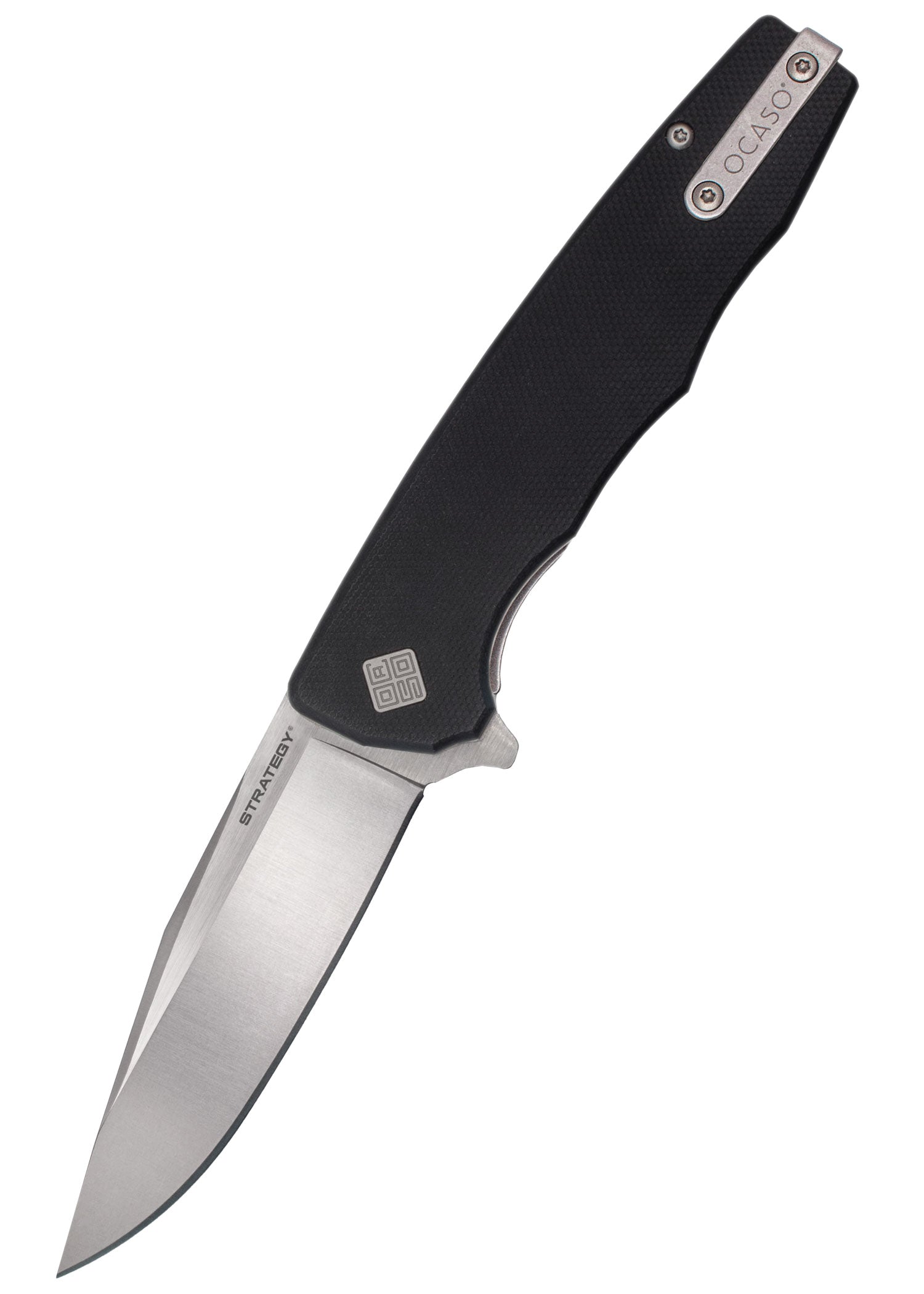 Imagen única de: Navaja De Bolsillo Strategy, Negra, G10, Ocaso Knives