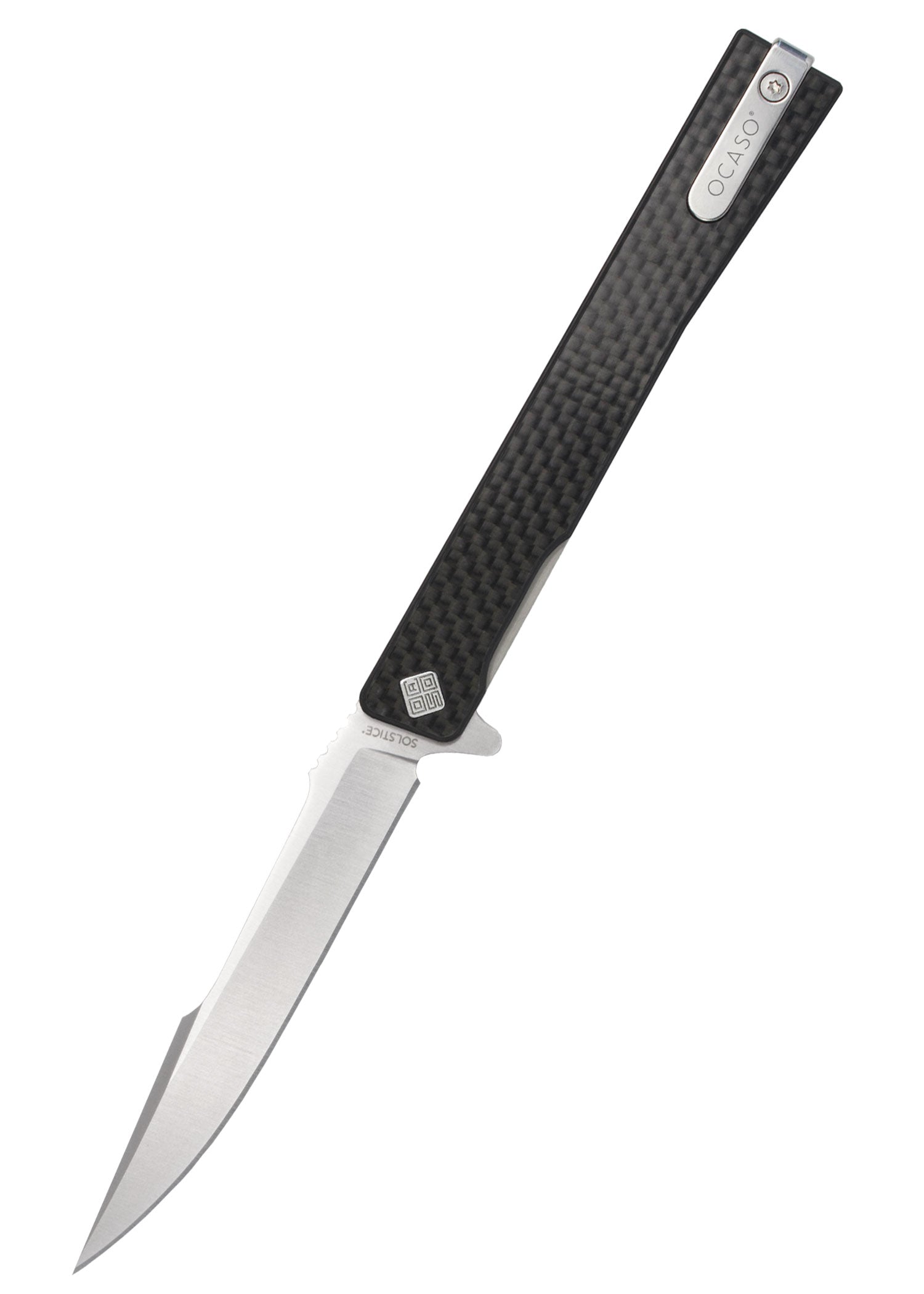 Imagen única de: Navaja Solstice, Harpoon, Carbono, Acabado Satinado, Cuchillos Ocaso