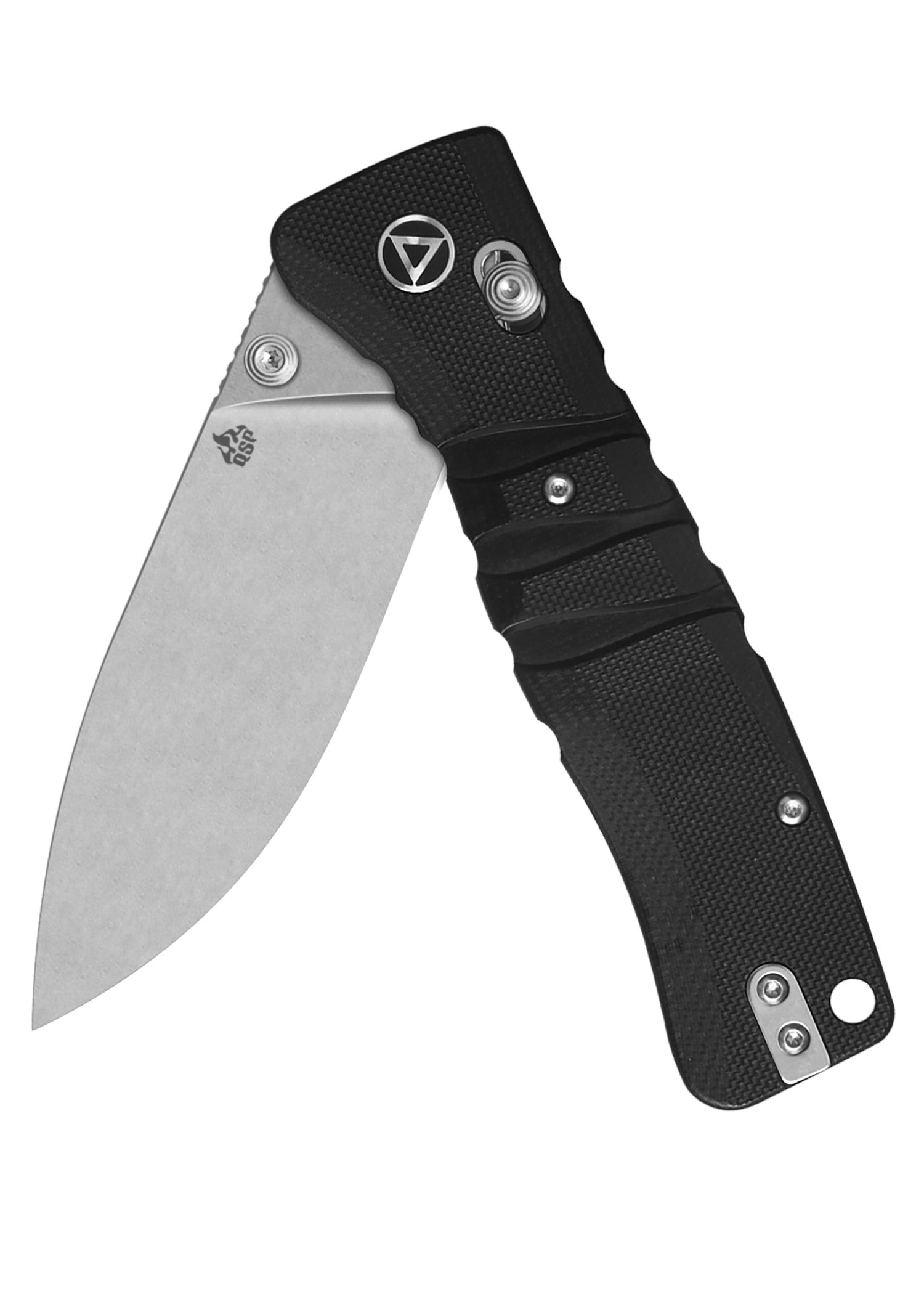 Imagen 4 - Qsp Ripley Stonewashed, Negro, Navaja De Bolsillo