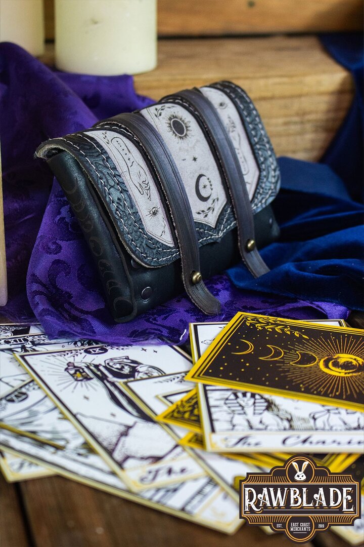 Imagen única de: Bolsa Y Mazo De Tarot De Encantamiento